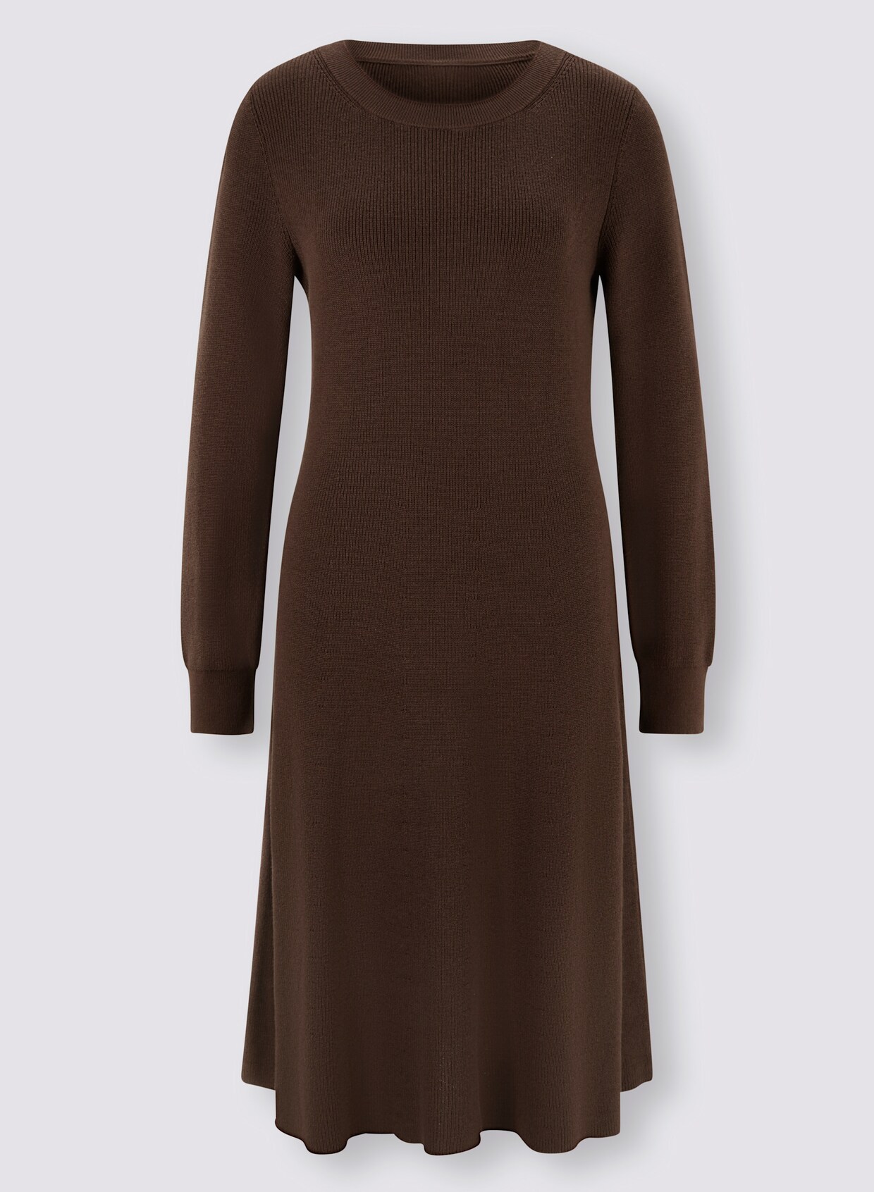 heine Strickkleid - schoko