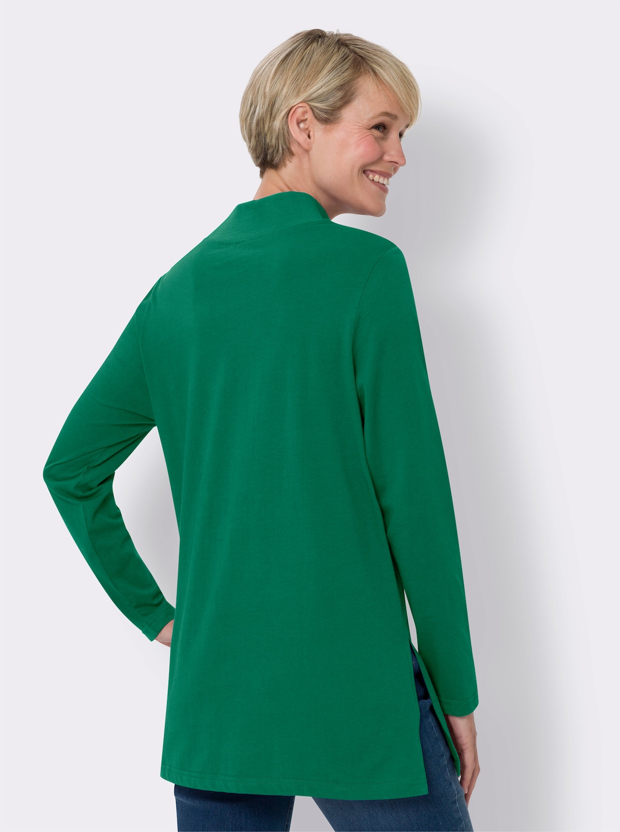 Lang shirt - groen