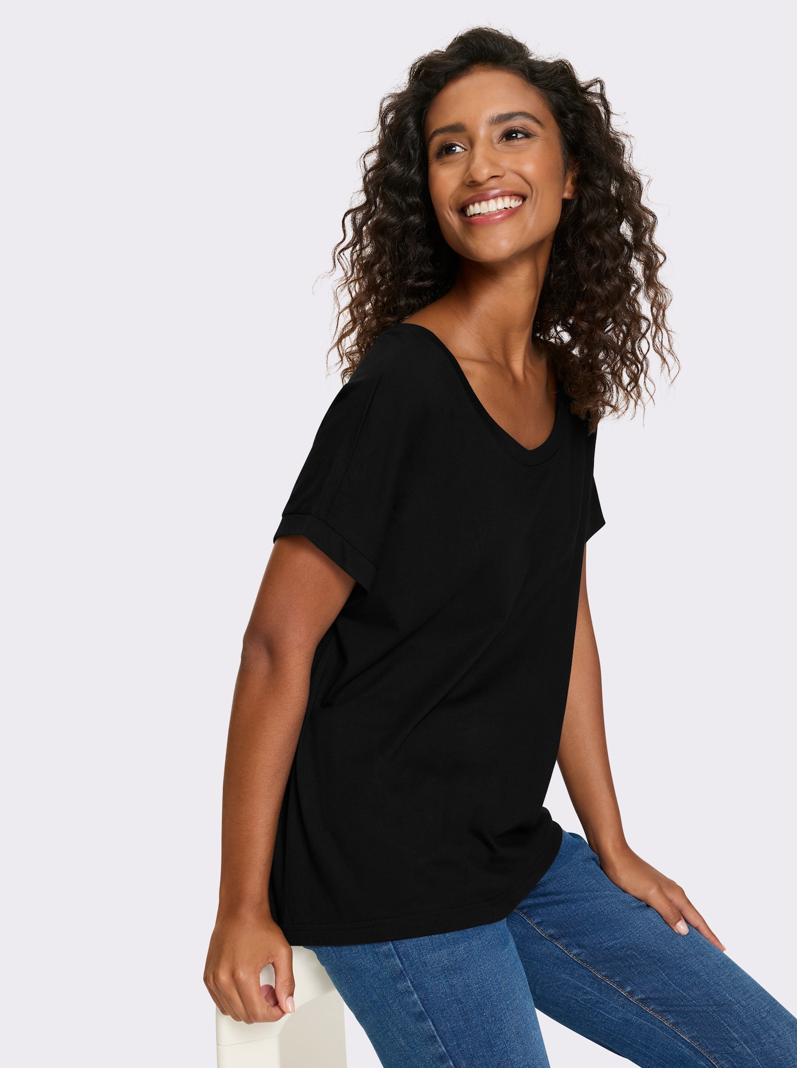 heine Shirt - schwarz