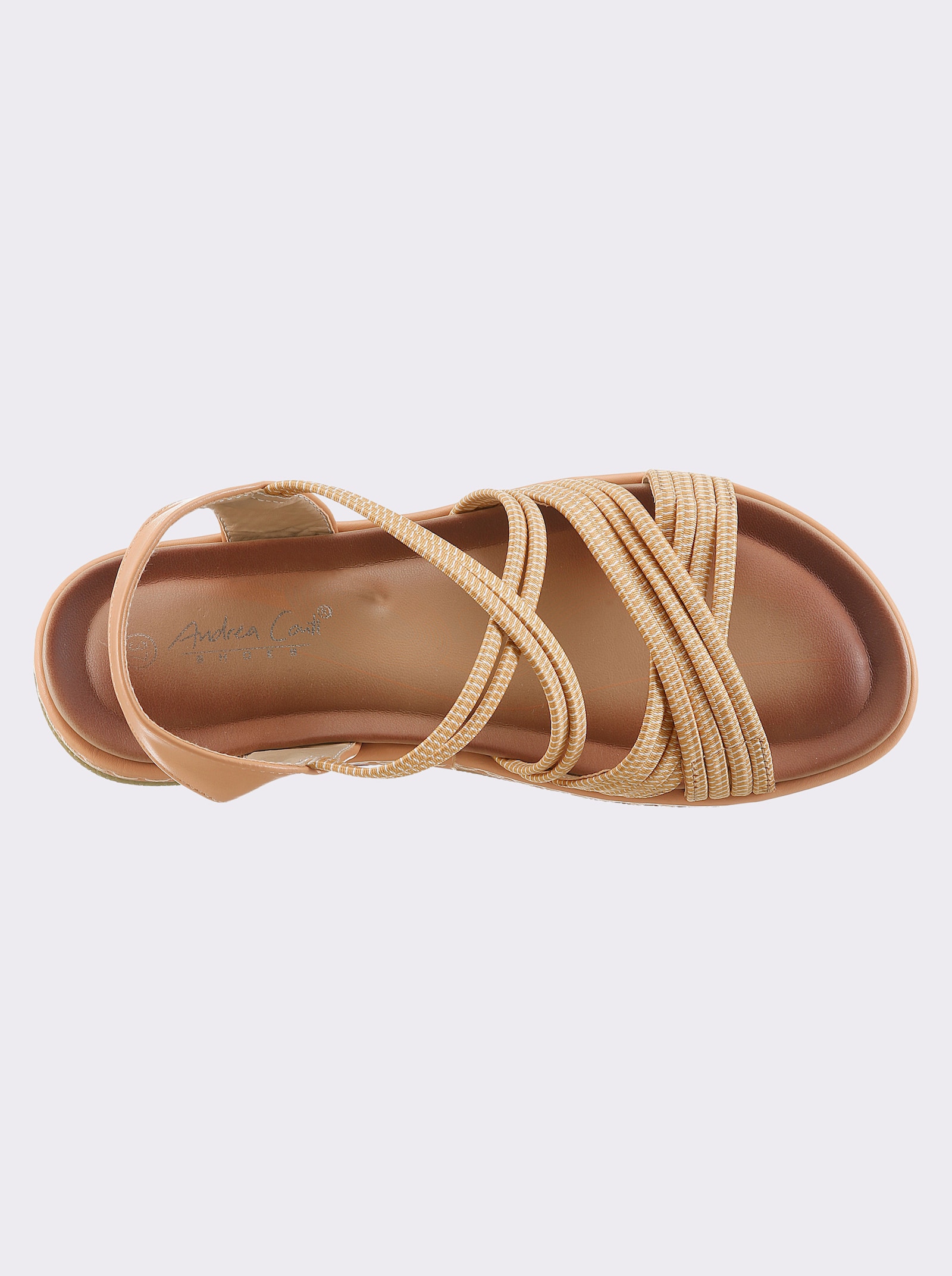 Andrea Conti Sandale - camel