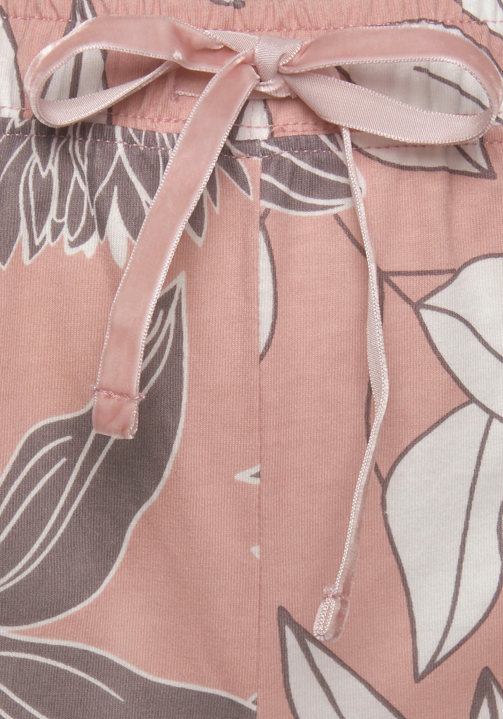 LASCANA Slaapshorts - rondom oudroze gebloemd