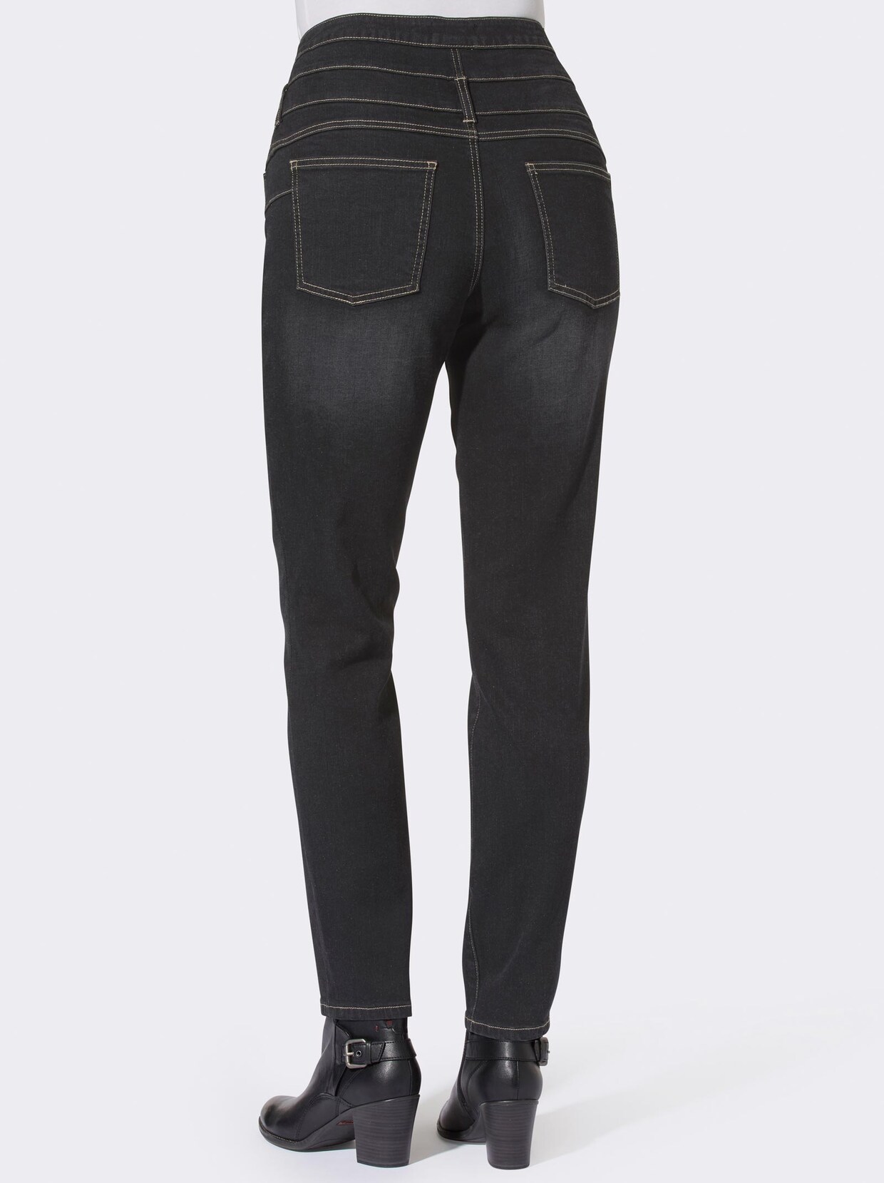 jeans - black denim
