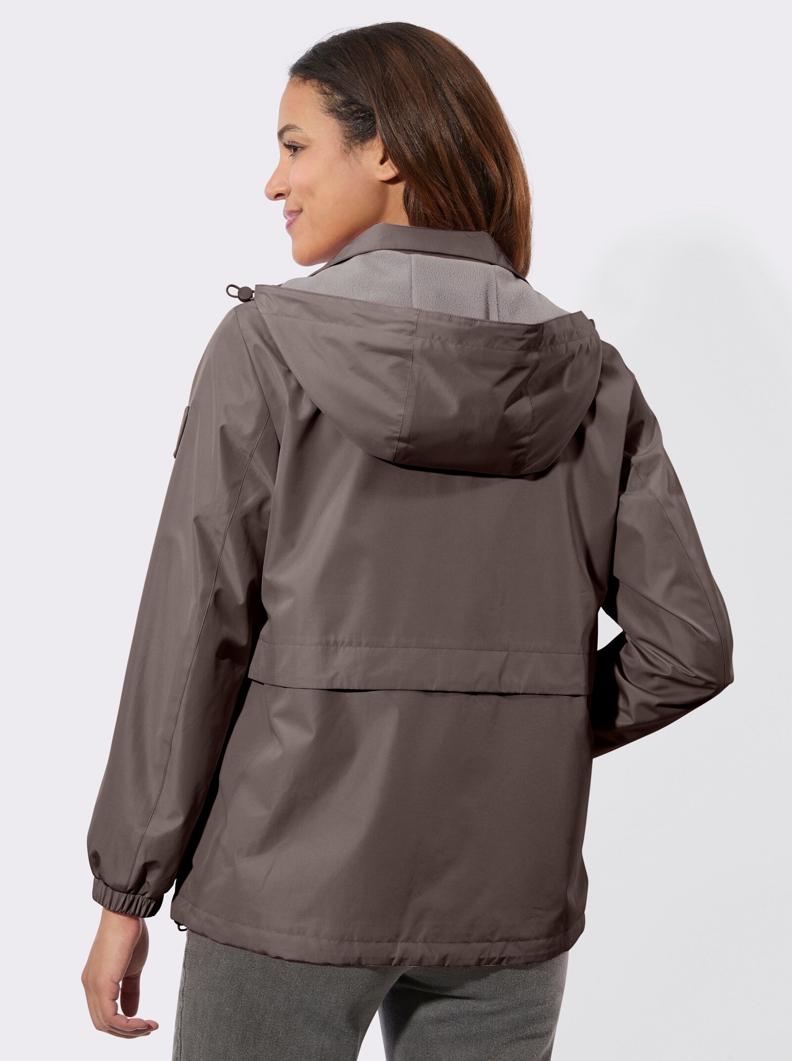 Outdoorjacke für die Übergangszeit - dunkeltaupe