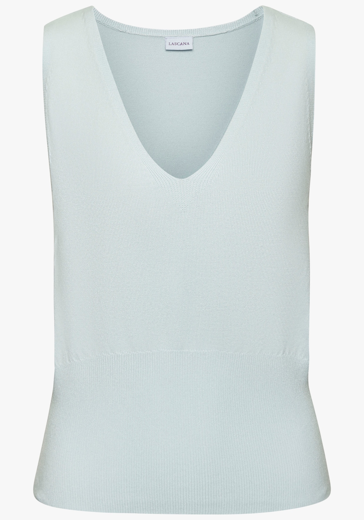 LASCANA Tricottop - lichtblauw