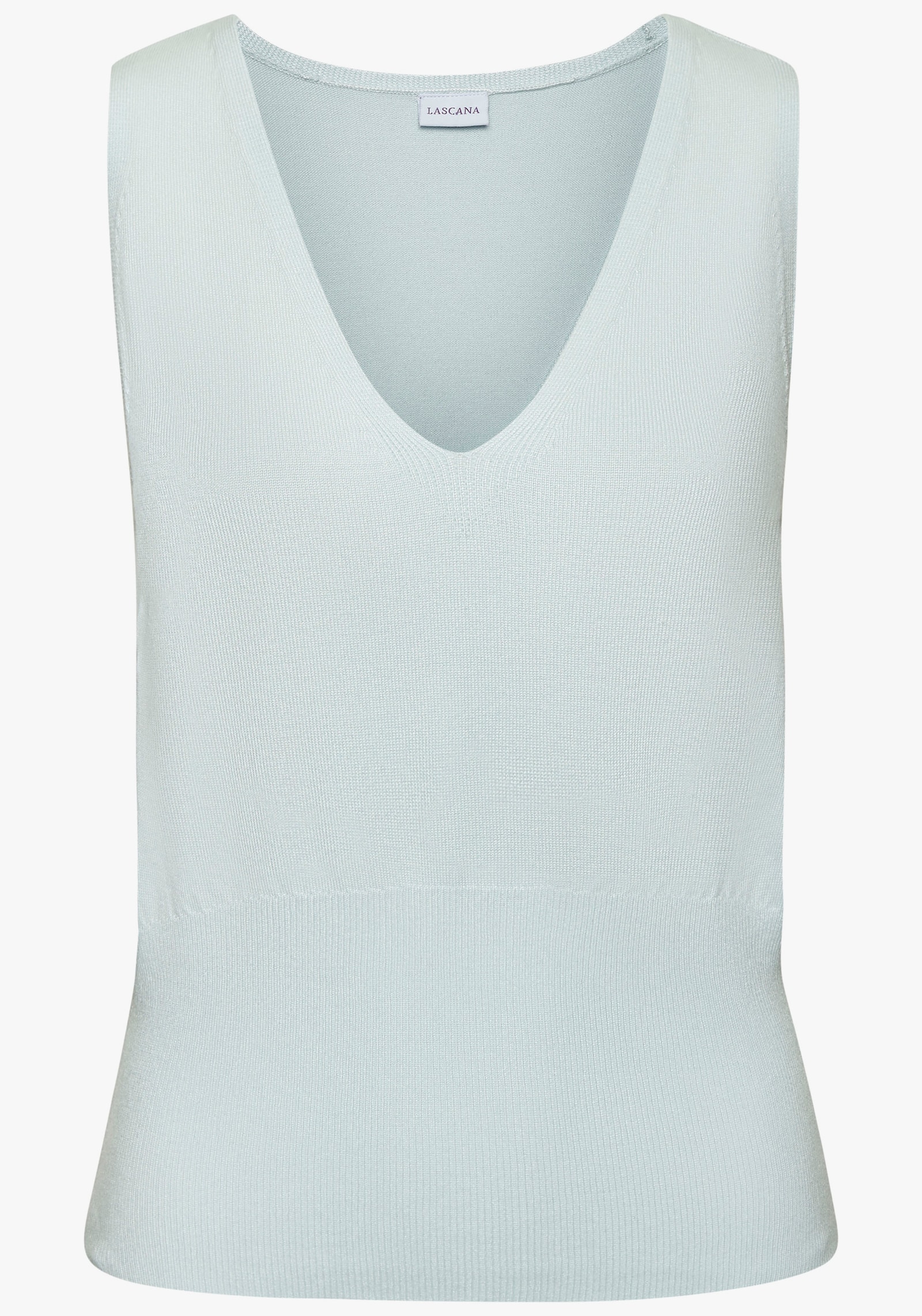 LASCANA Stricktop - hellblau