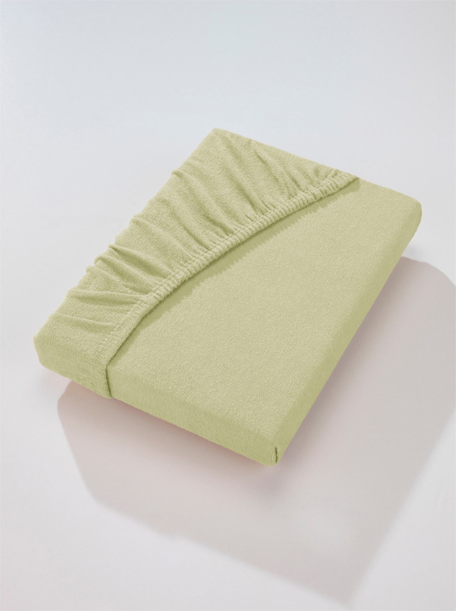 wäschepur Spannbetttuch - lindgrün