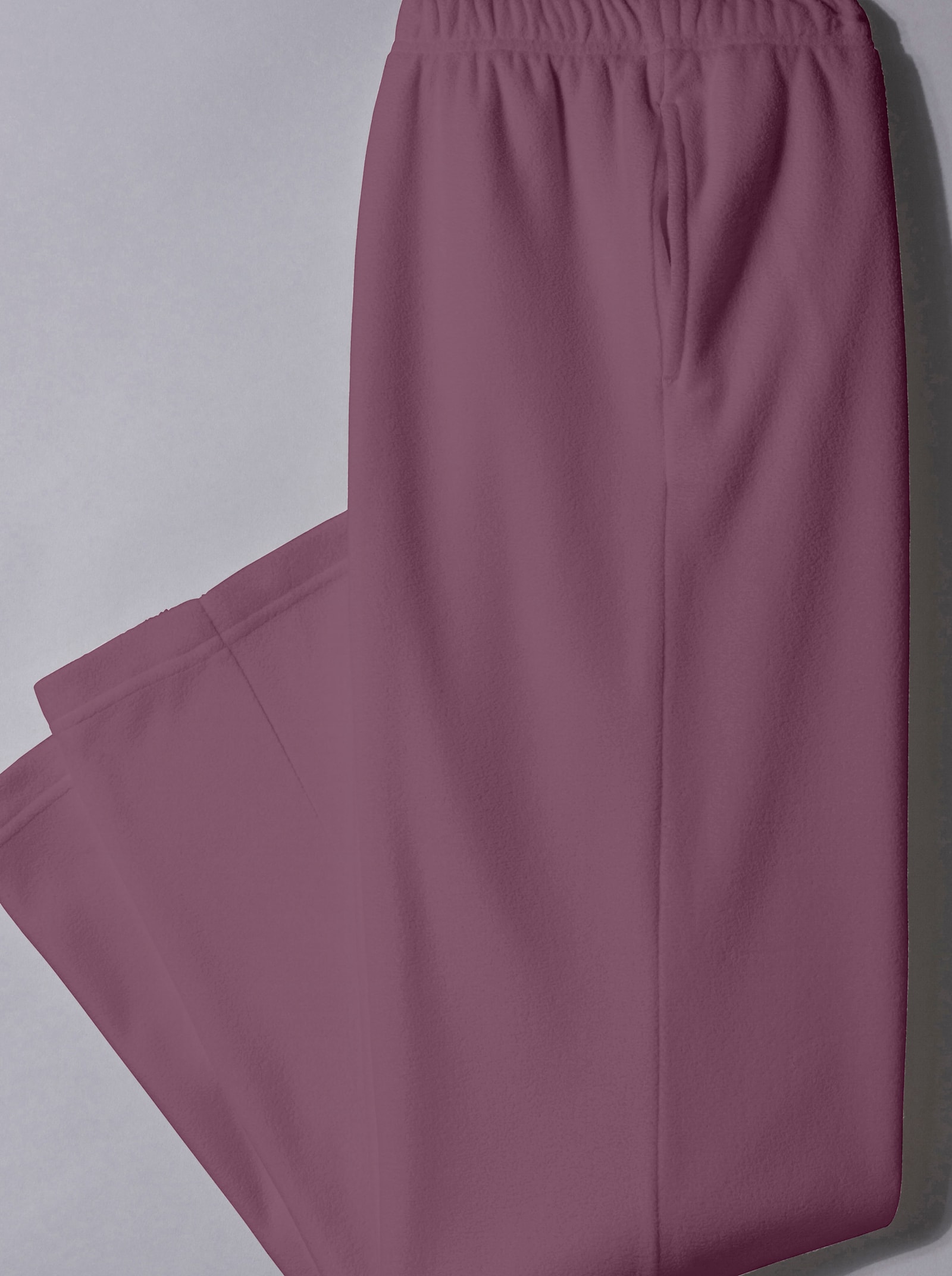 Fleecové kalhoty z mikrofleecového materiálu - orchideová