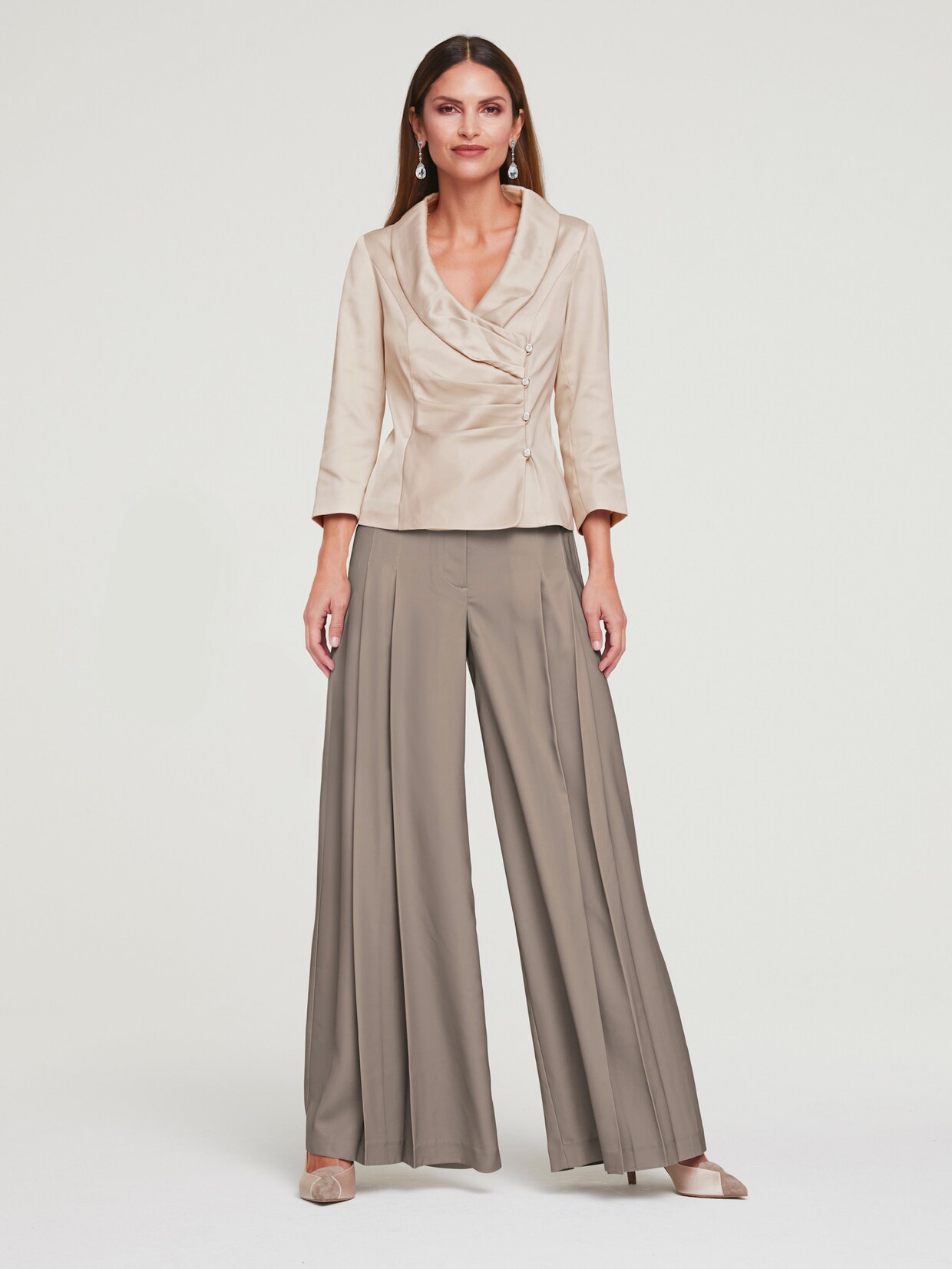 heine Hose - helltaupe