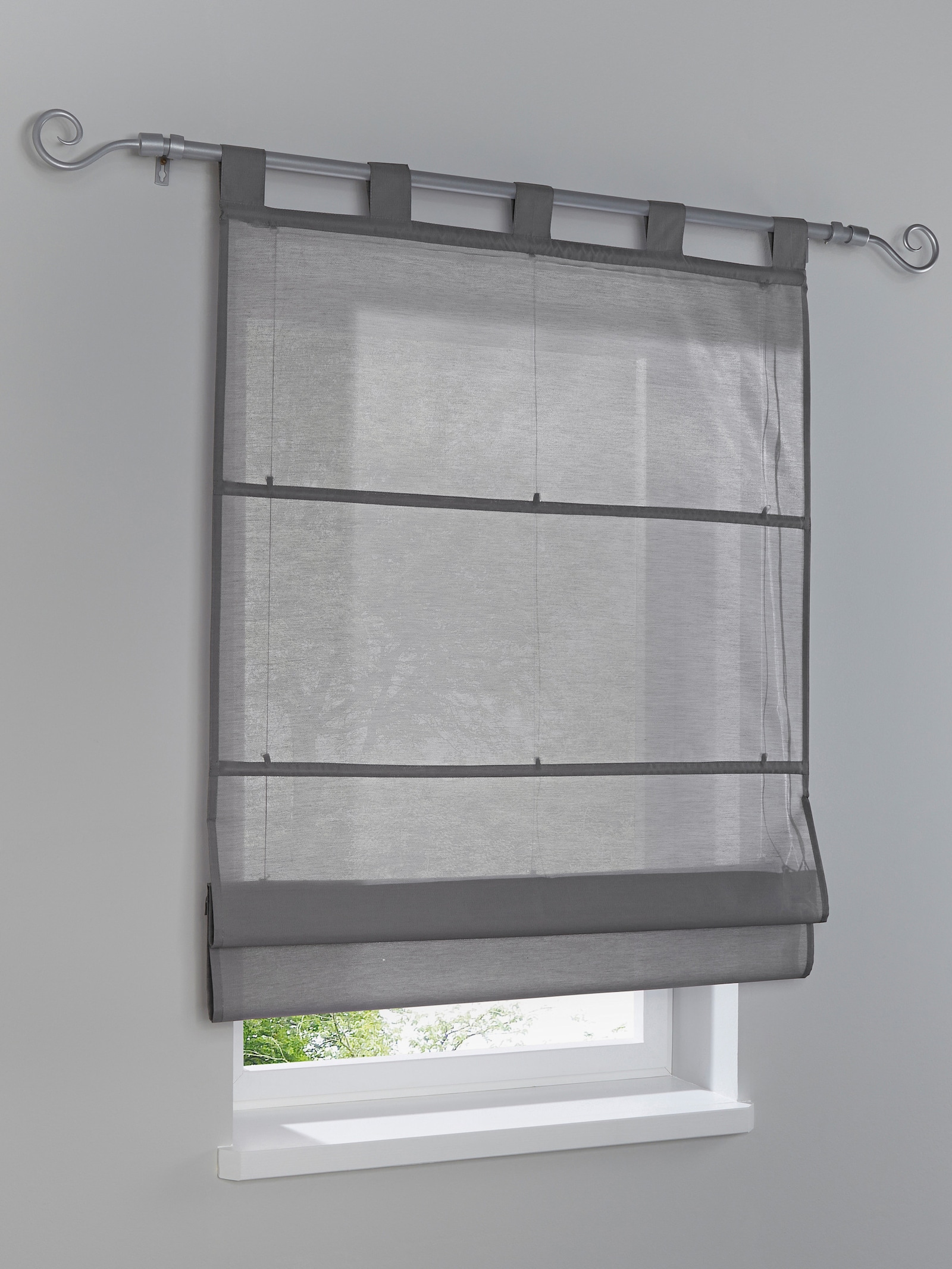 heine home Raffrollo - grau