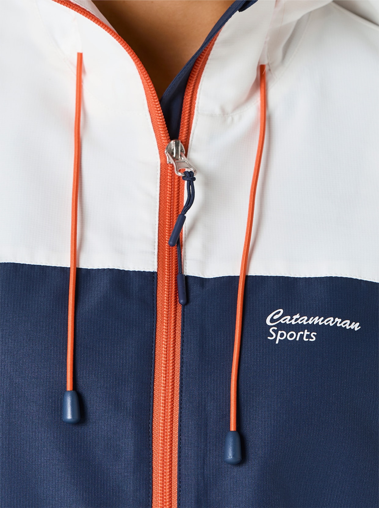 Catamaran Sports Funktionsjacke - dunkelblau-weiß