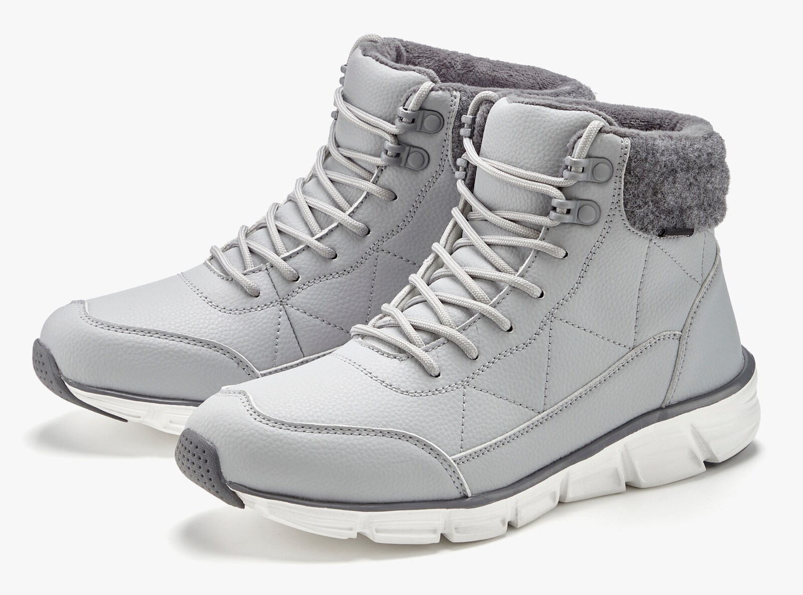 LASCANA Stiefelette - grau