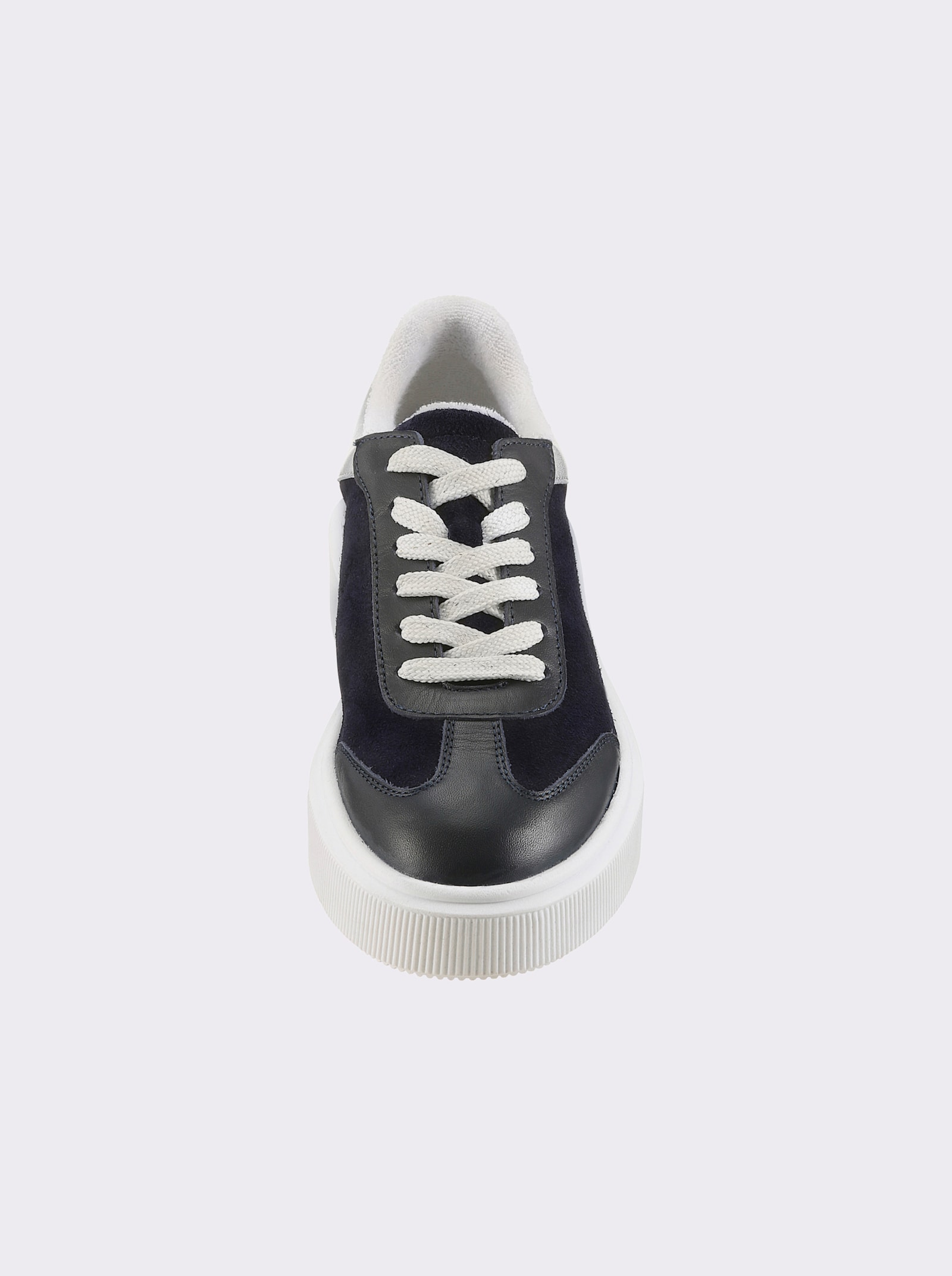 heine Sneaker - marine-silberfarben