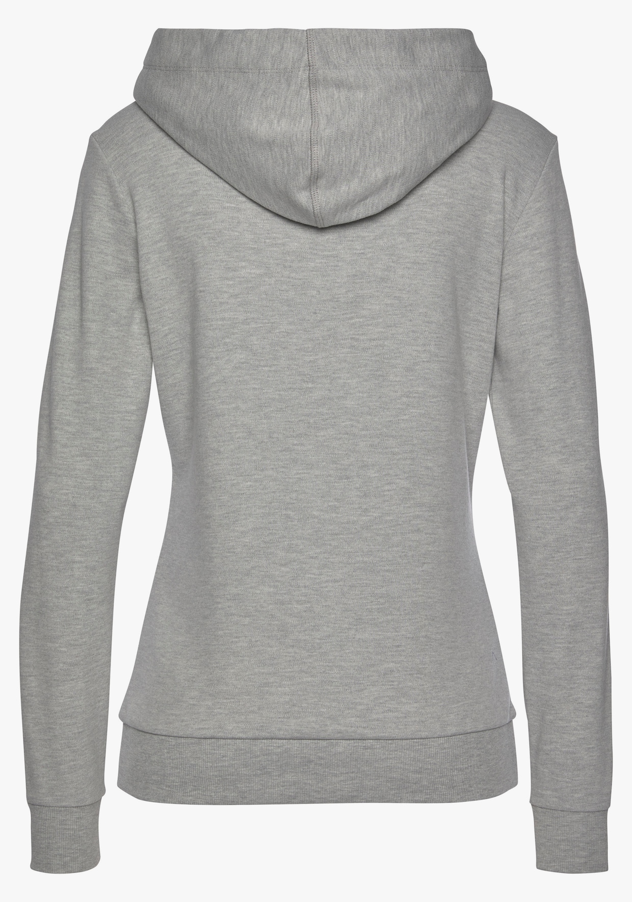 Sweatshirt à capuche - gris clair chiné