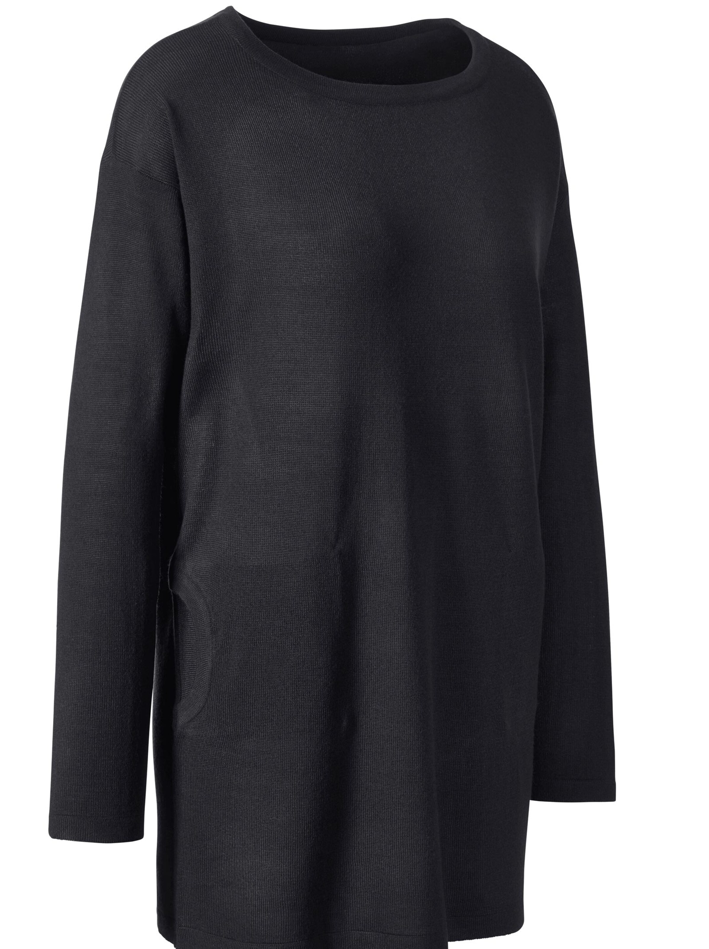 Longpullover - schwarz