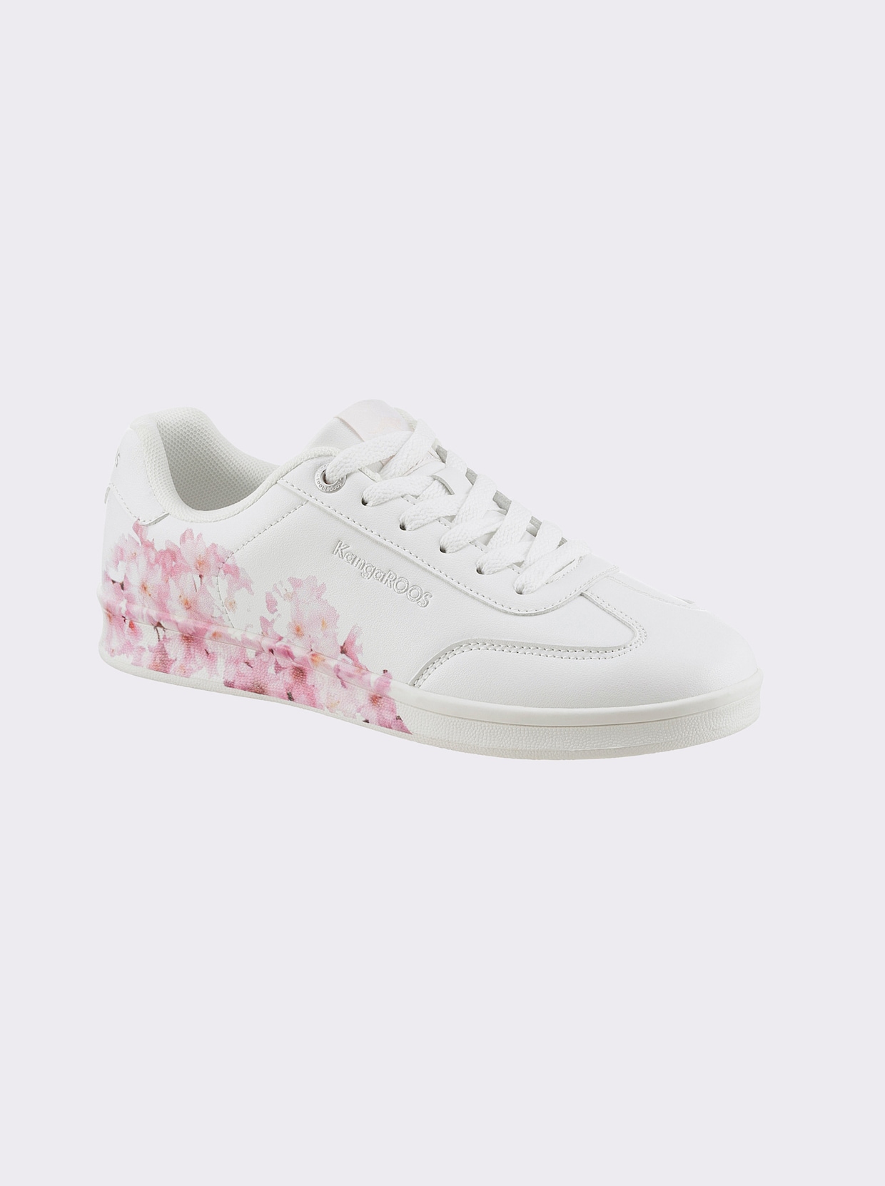 KangaROOS Sneaker - wit gebloemd