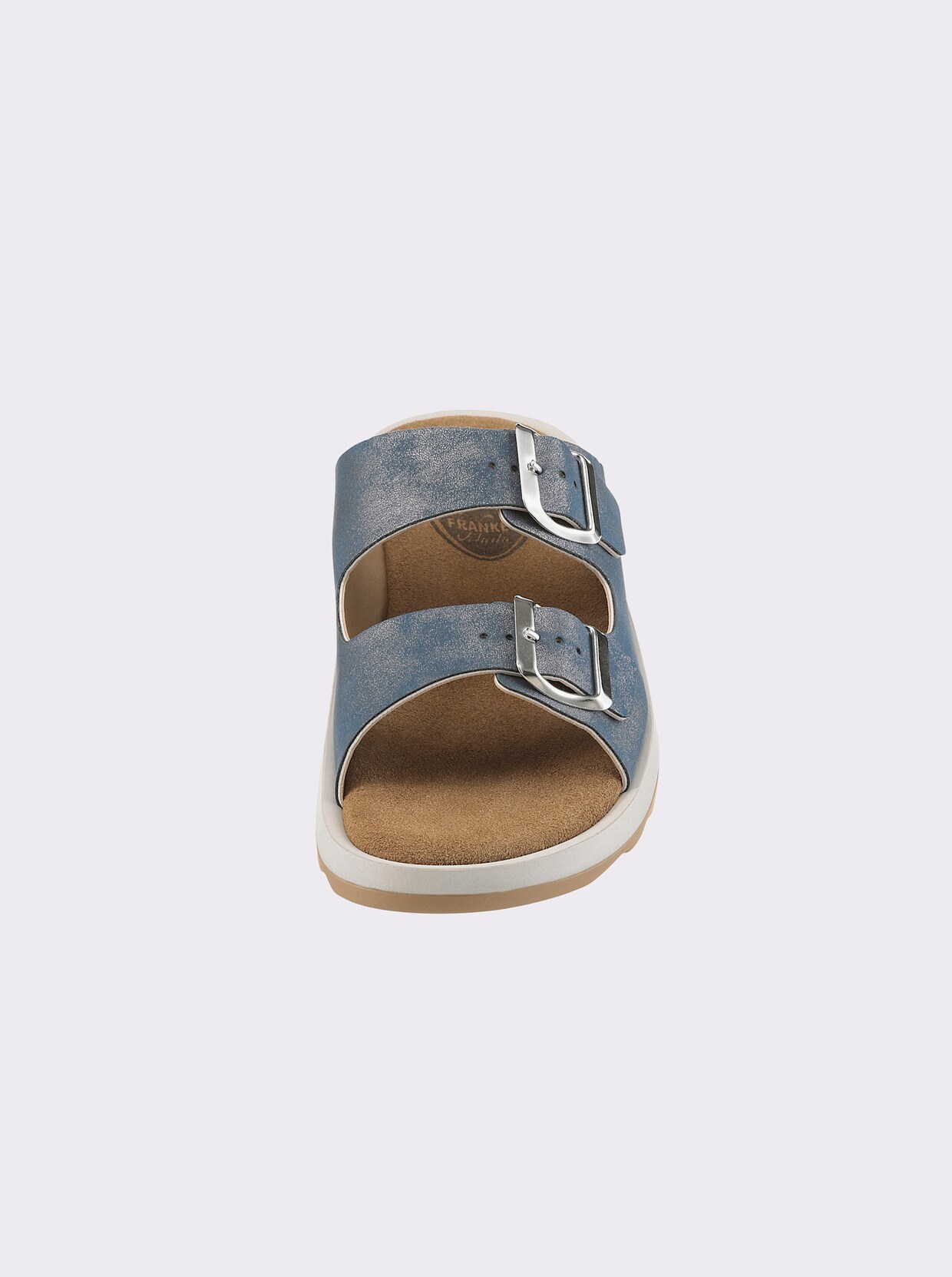 Franken Schuhe Pantolette - aqua