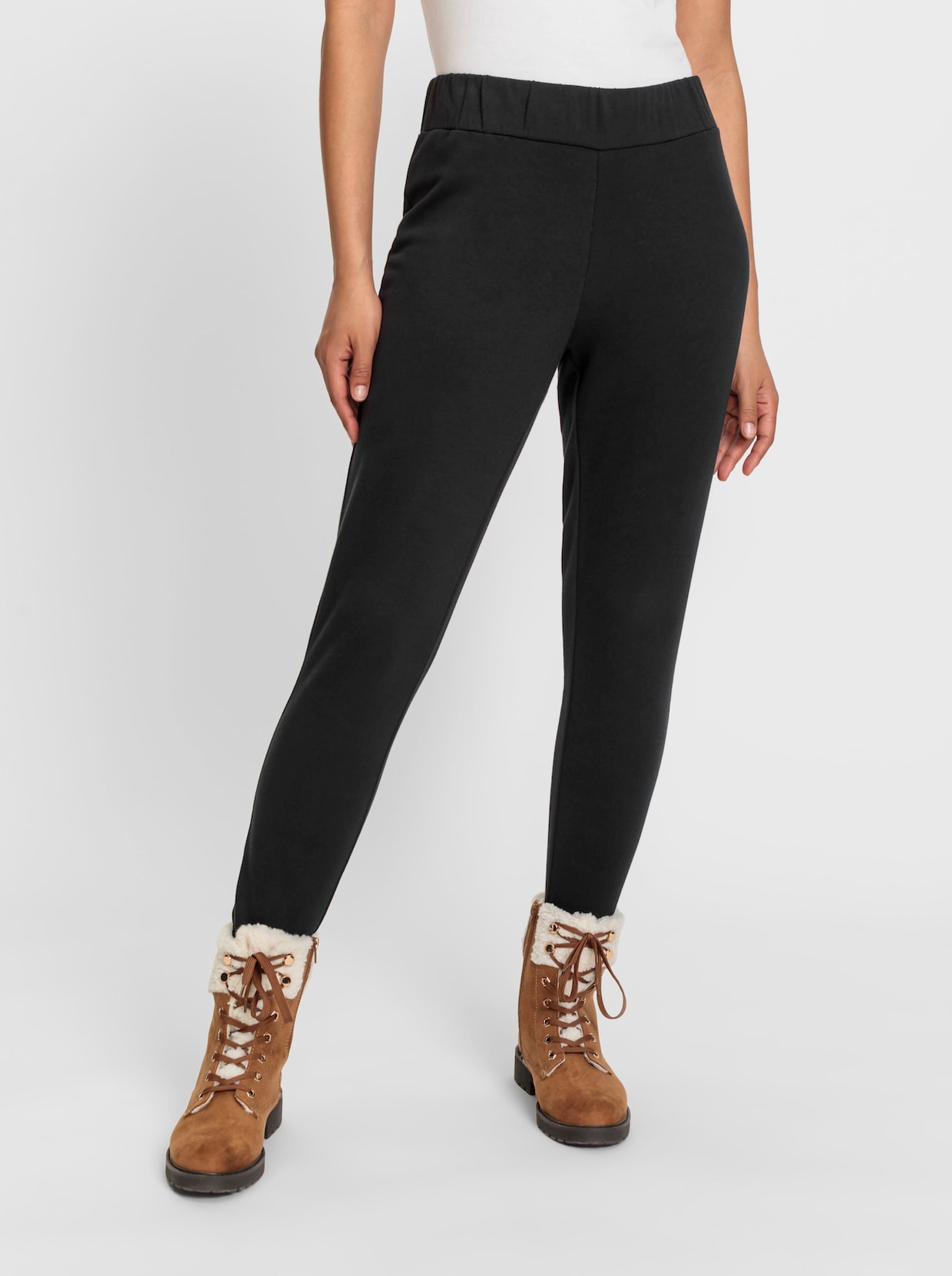 Thermo-Leggings - schwarz