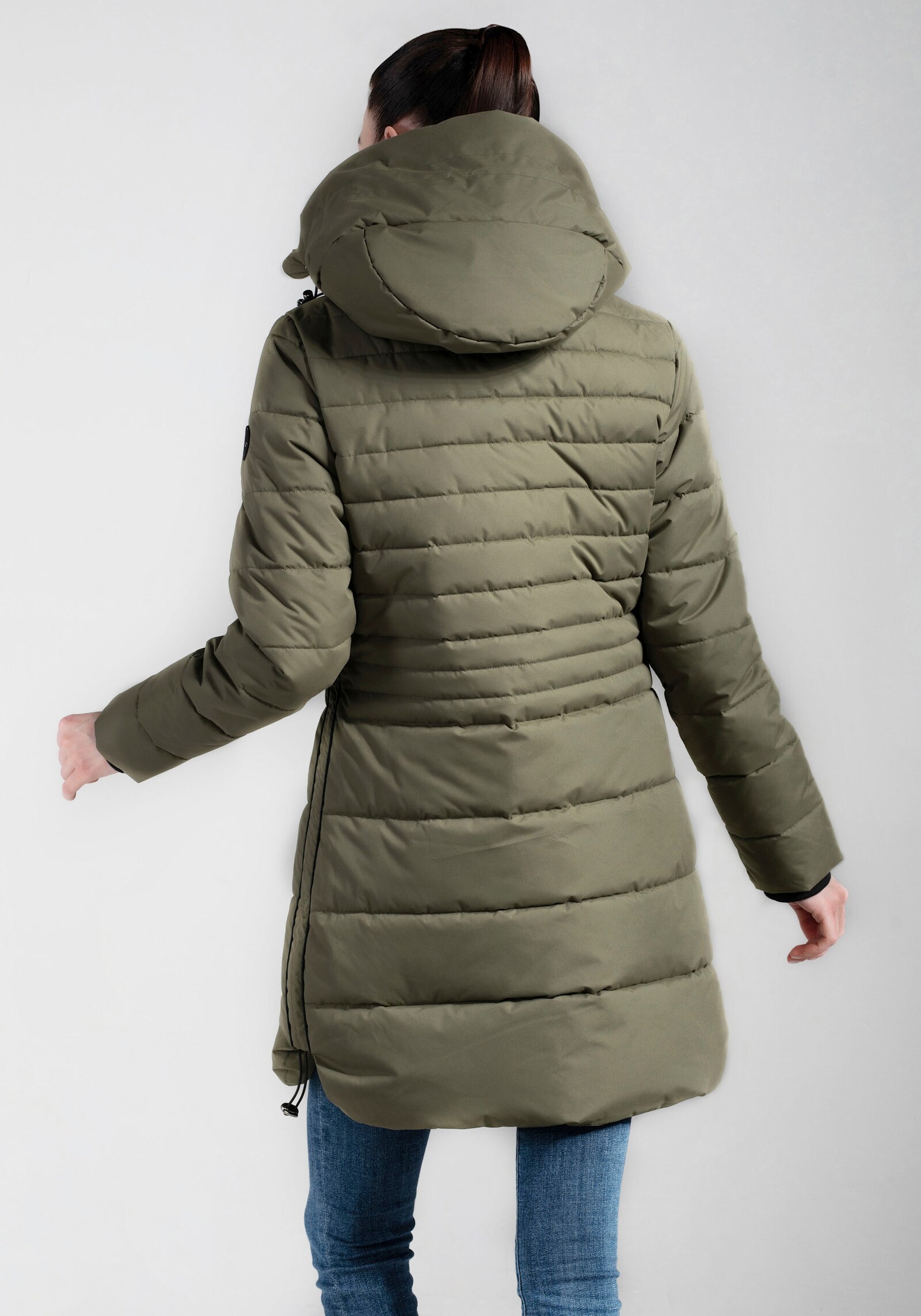 Polarino Wintermantel - khaki