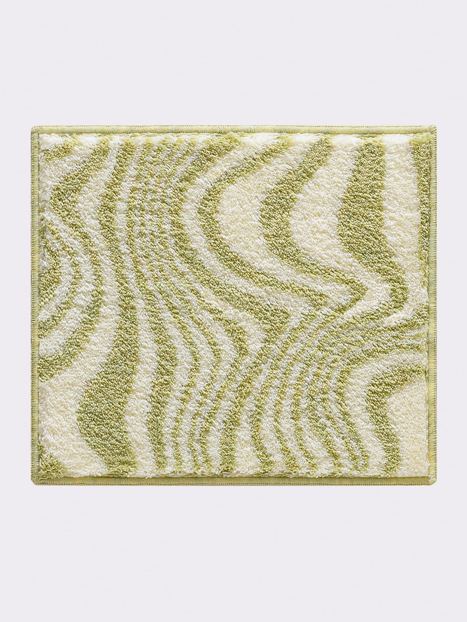 Grund Badmat - groen/ecru