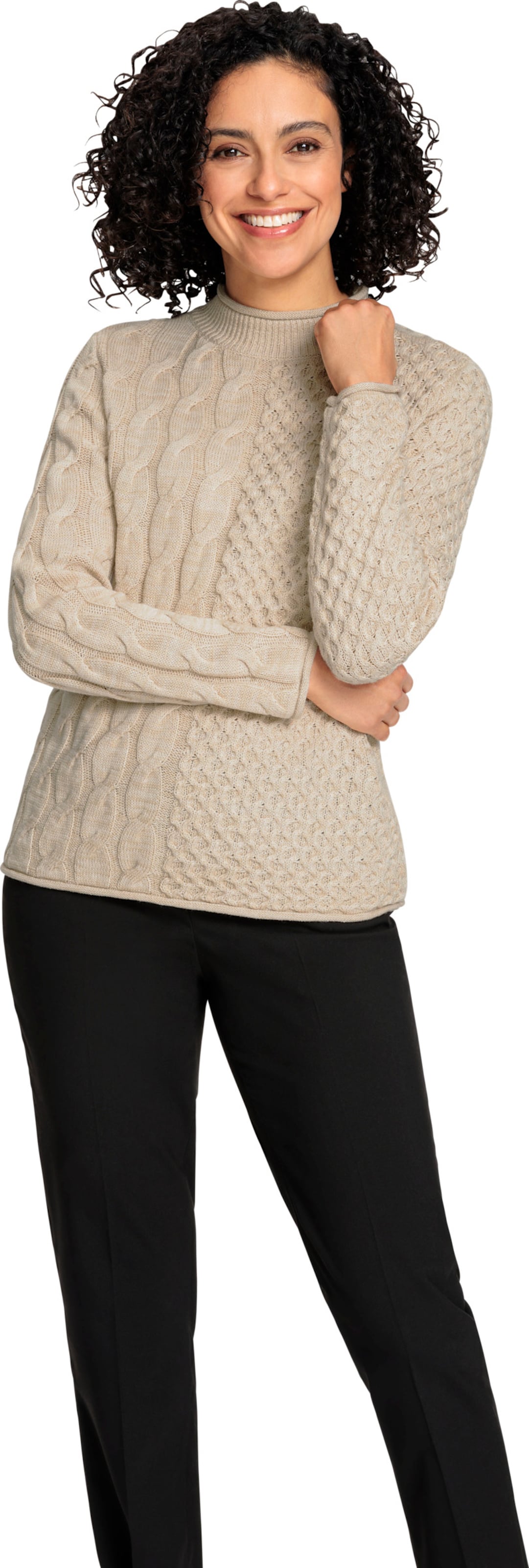 Thumbnail - Stehkragenpullover