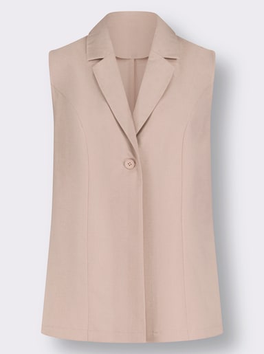 Gilet - poudre gemêleerd