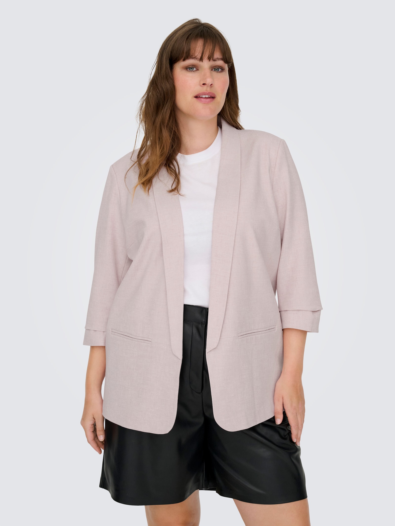 ONLY CARMAKOMA Kurzblazer - burnished lilac detail:melange