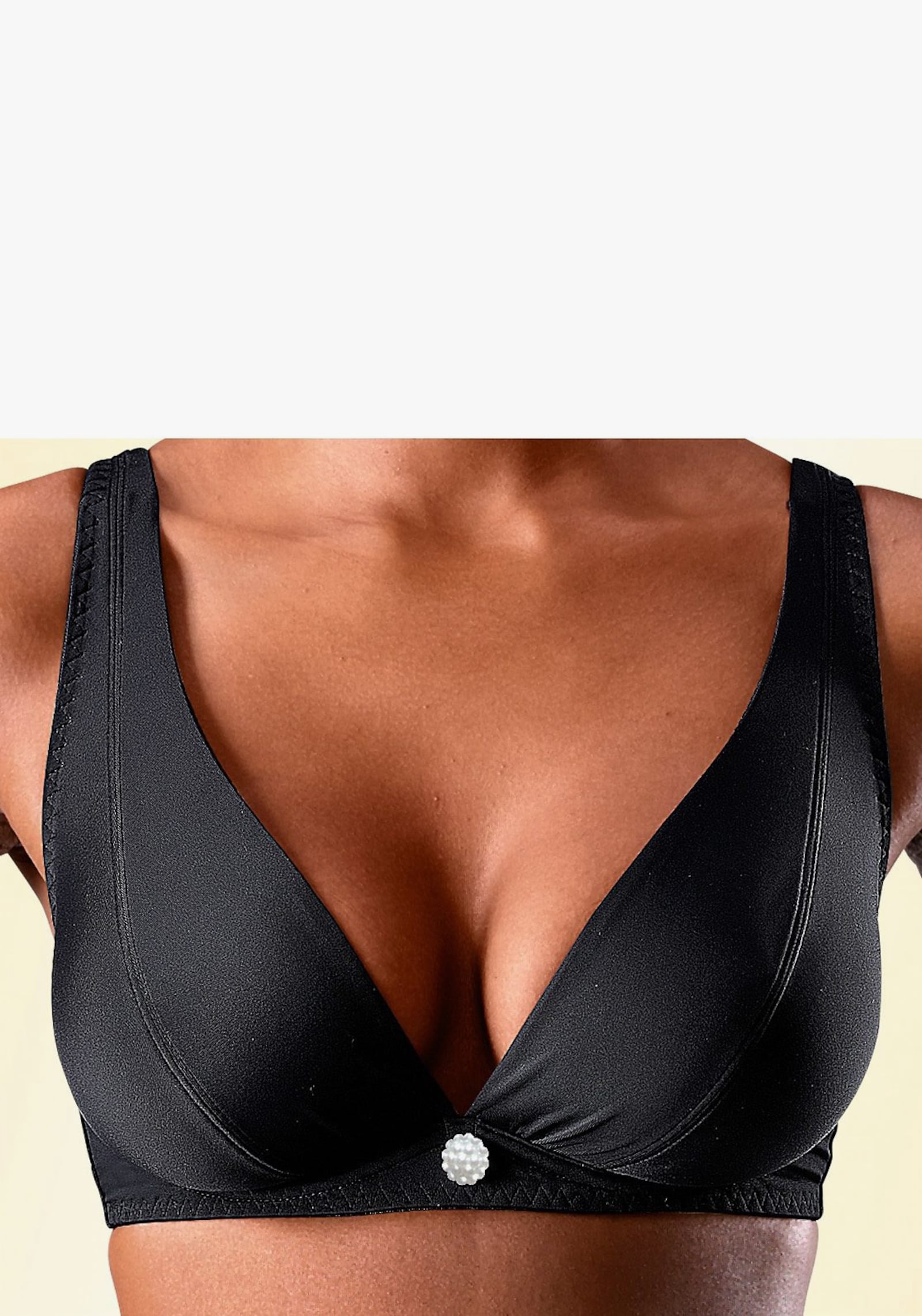 petite fleur Bügel-BH - schwarz+weiß