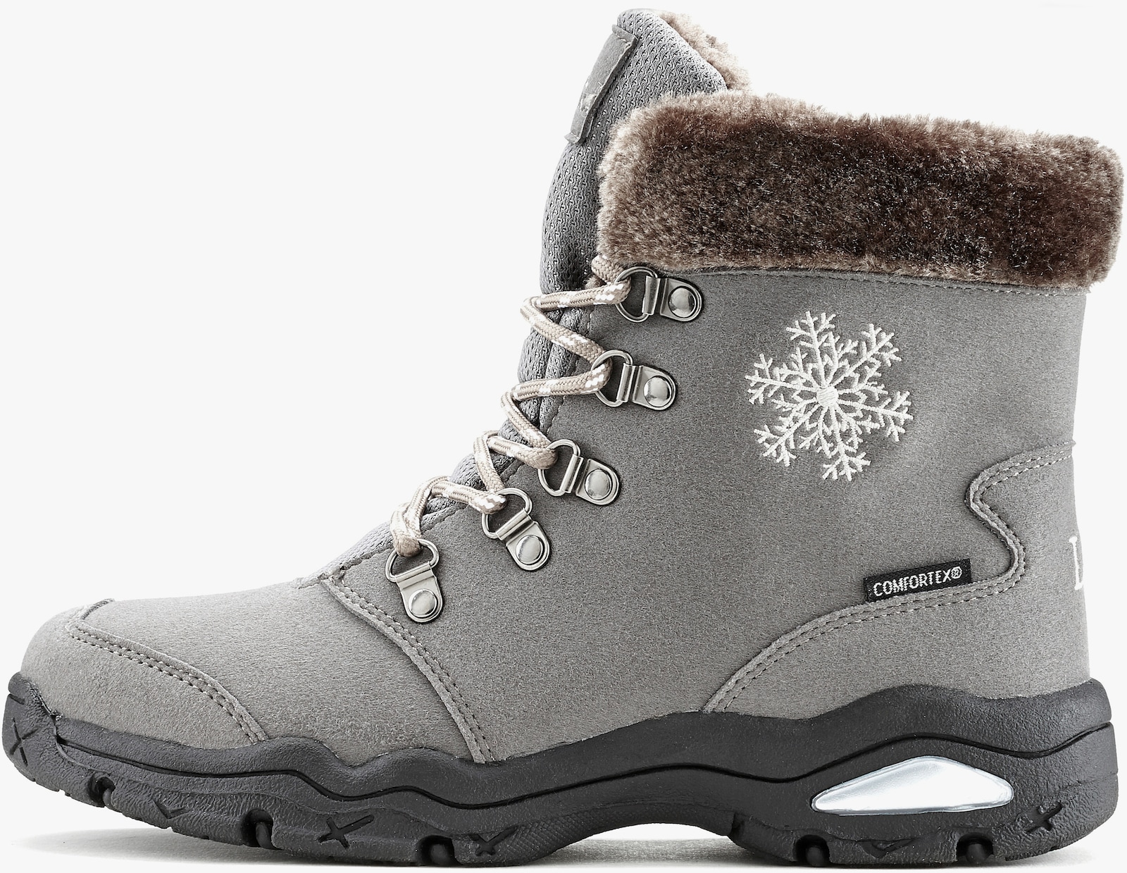 LASCANA Winterstiefelette - anthrazit