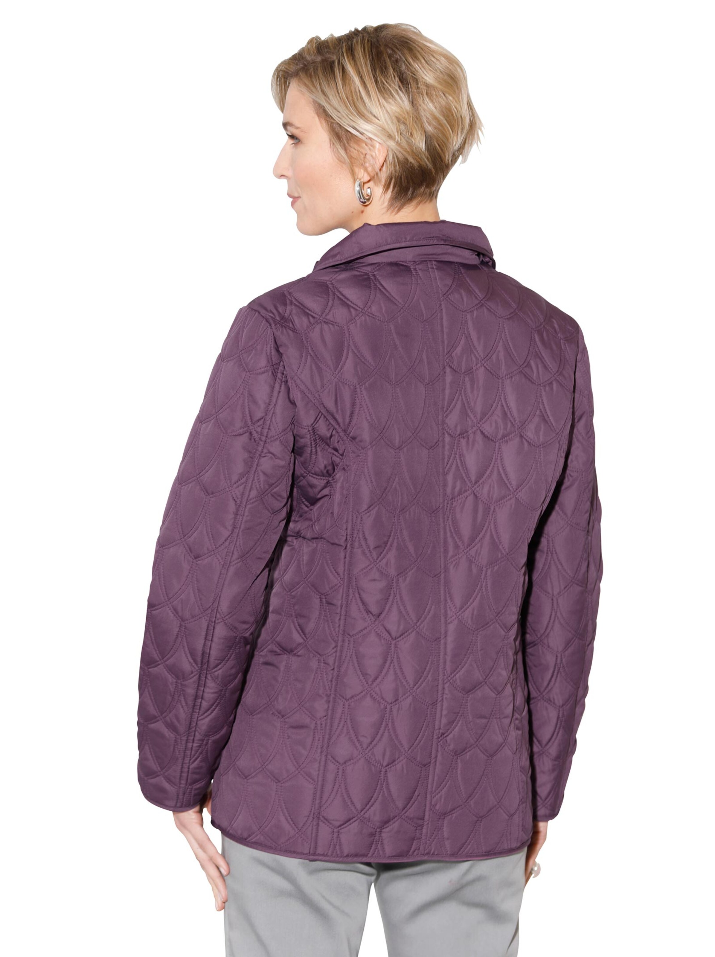 Jacke - aubergine