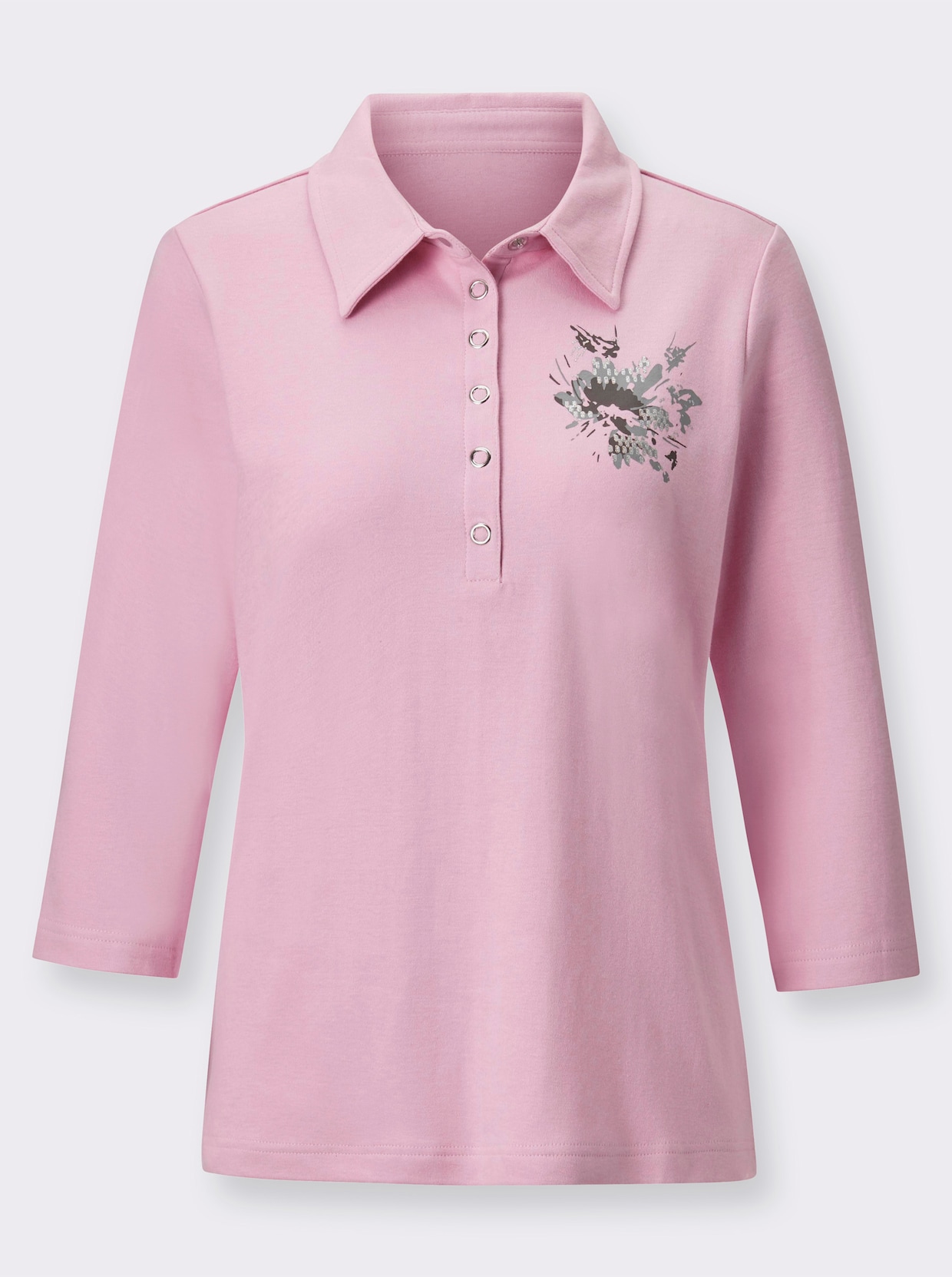 Poloshirt - orchidee