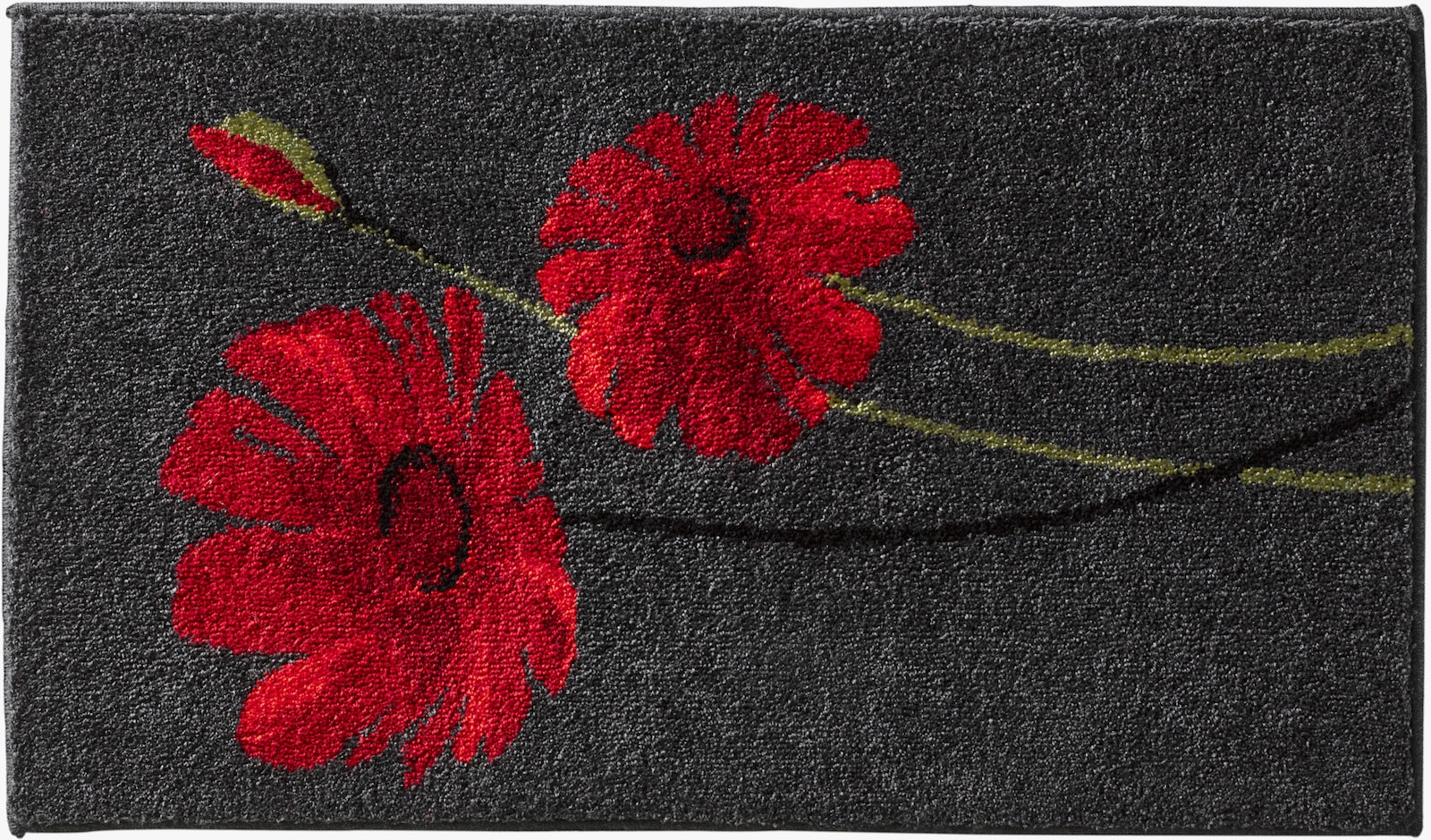 Grund Badgarnitur - anthrazit-rot