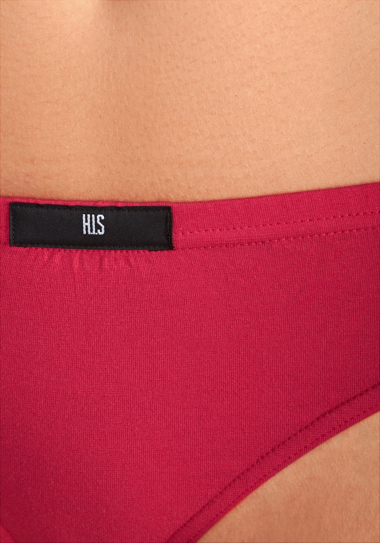 H.I.S String - rouge, marine, bleu, kaki, gris chiné