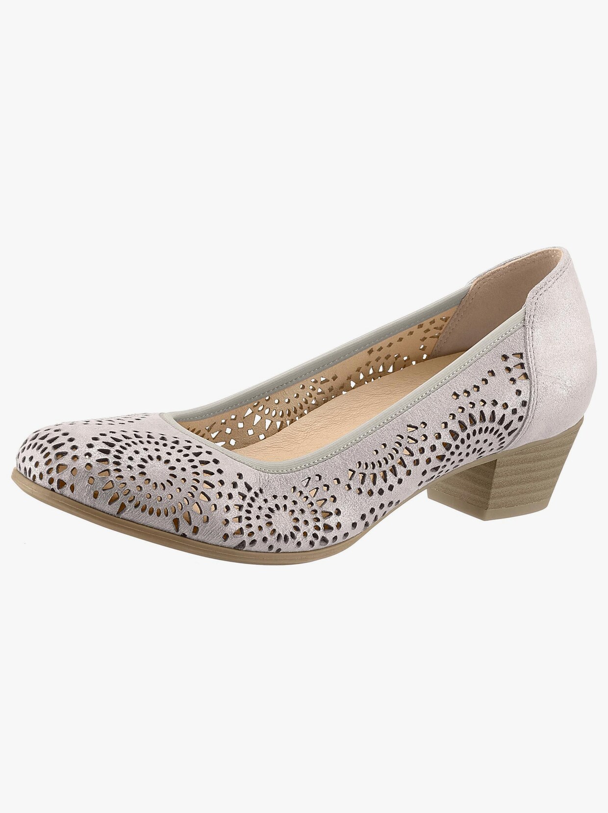 Caprice Pumps - grijs/zilverkleur