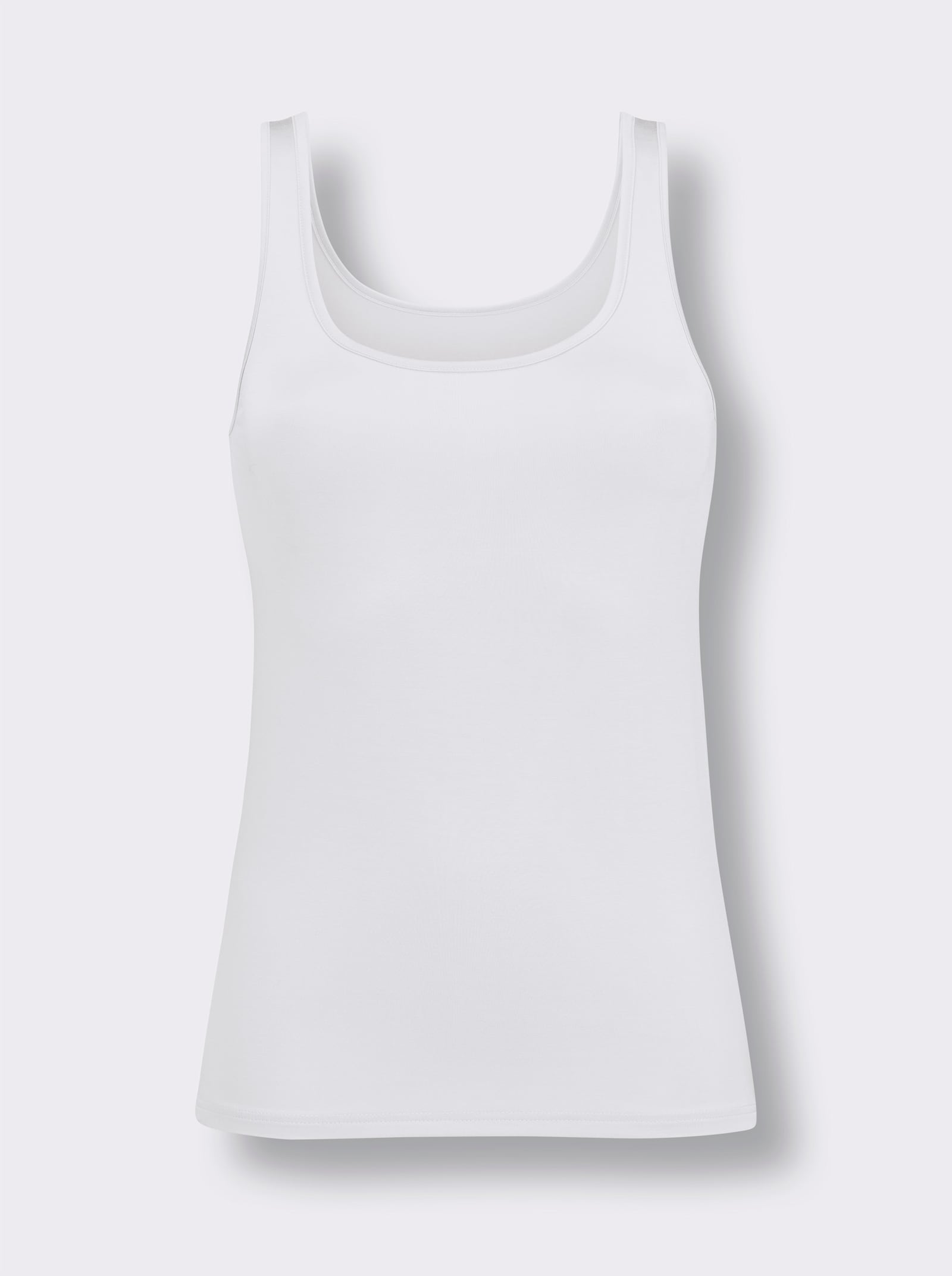 Sylvia Speidel Achselhemd - weiß