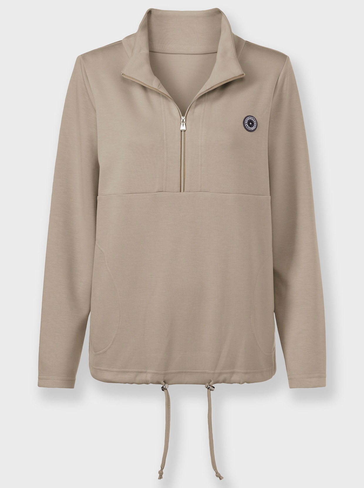 Sweatshirt - beige