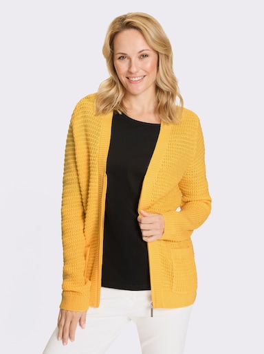 Cardigan - gelb