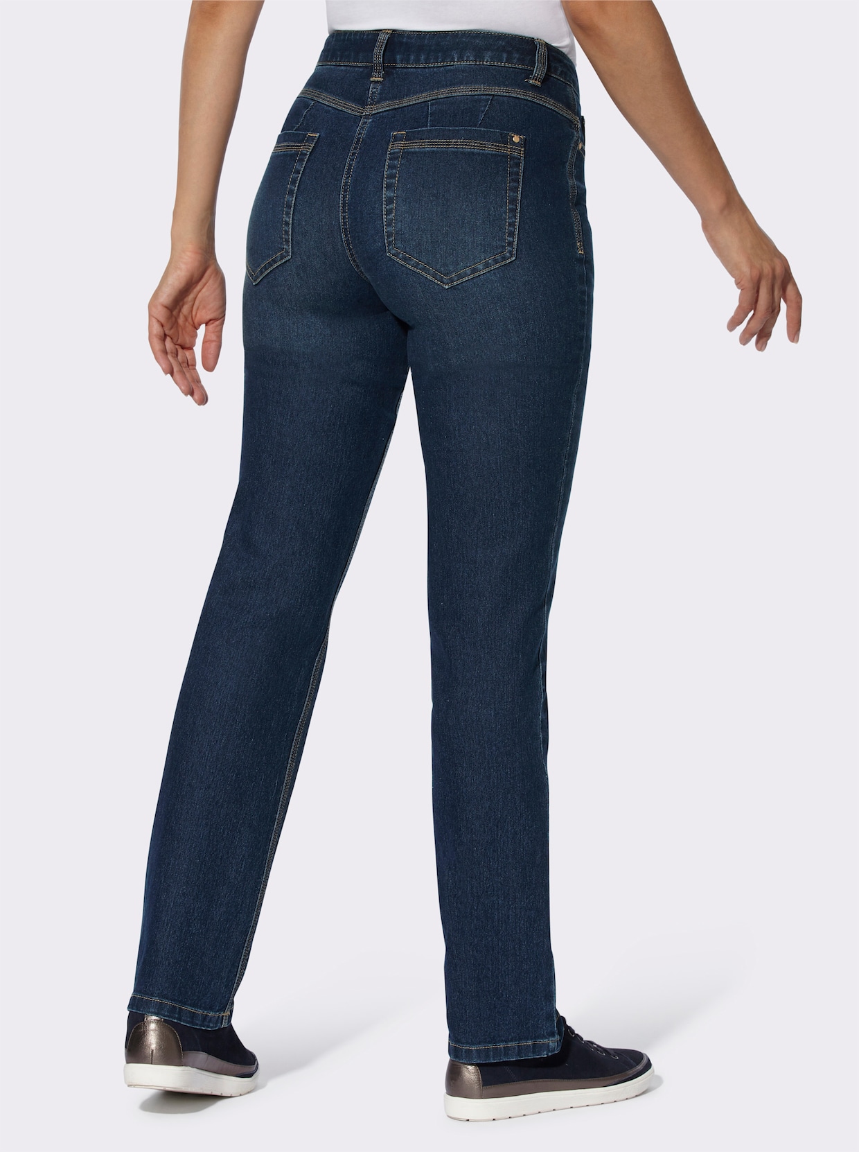 5-Pocket-Jeans - blue-stone-washed