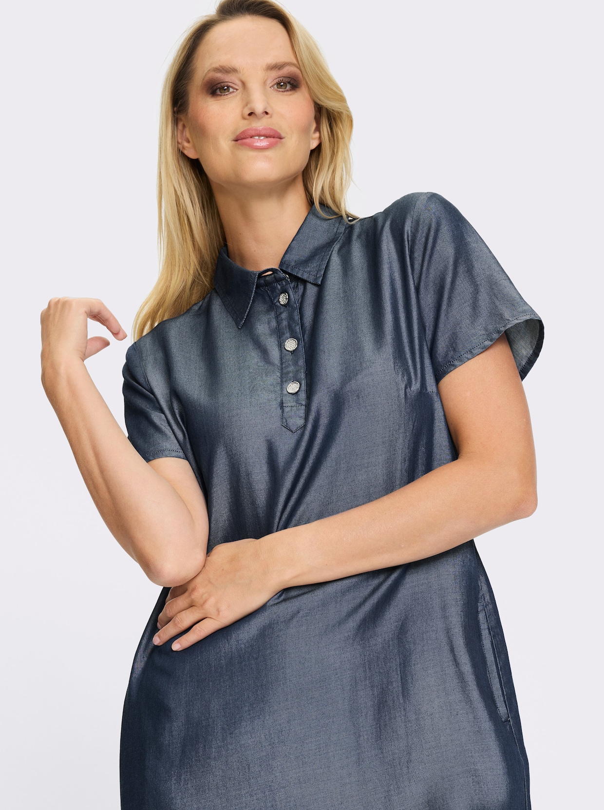 heine Polokleid - dark blue