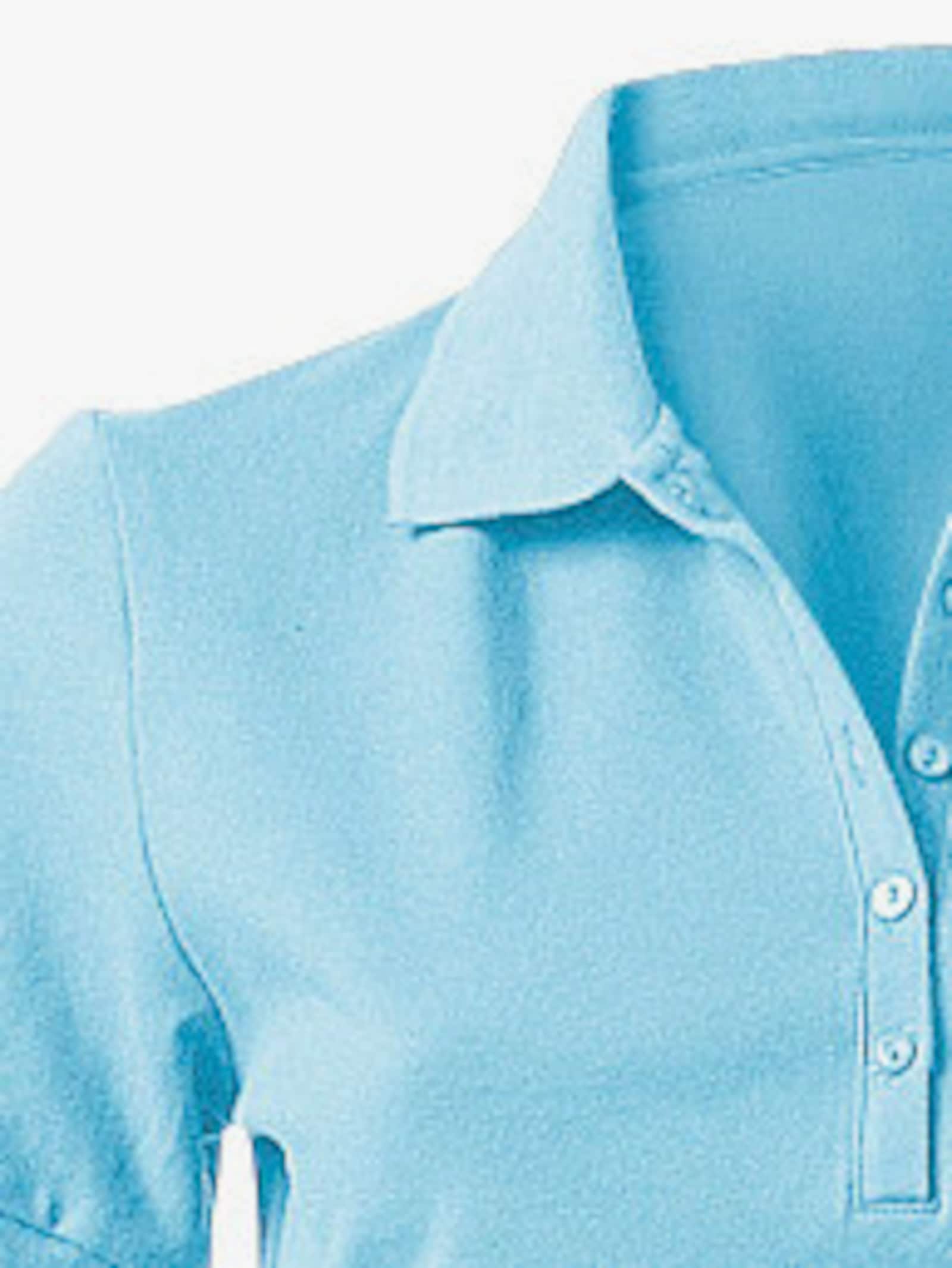 heine Poloshirt in Pikee-Qualität - bleu