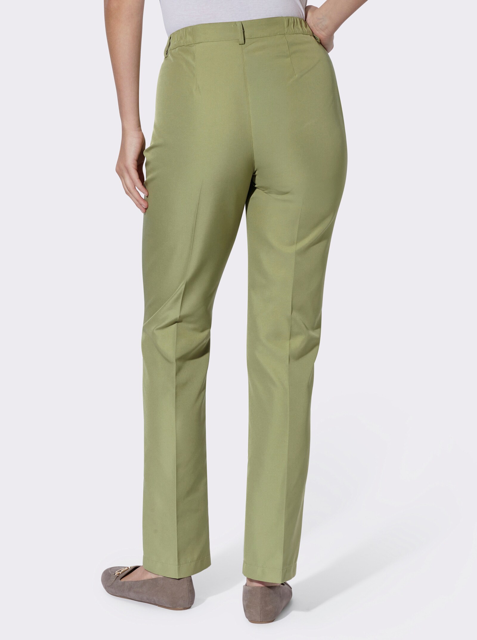 Hose mit Zierspangen - schilf