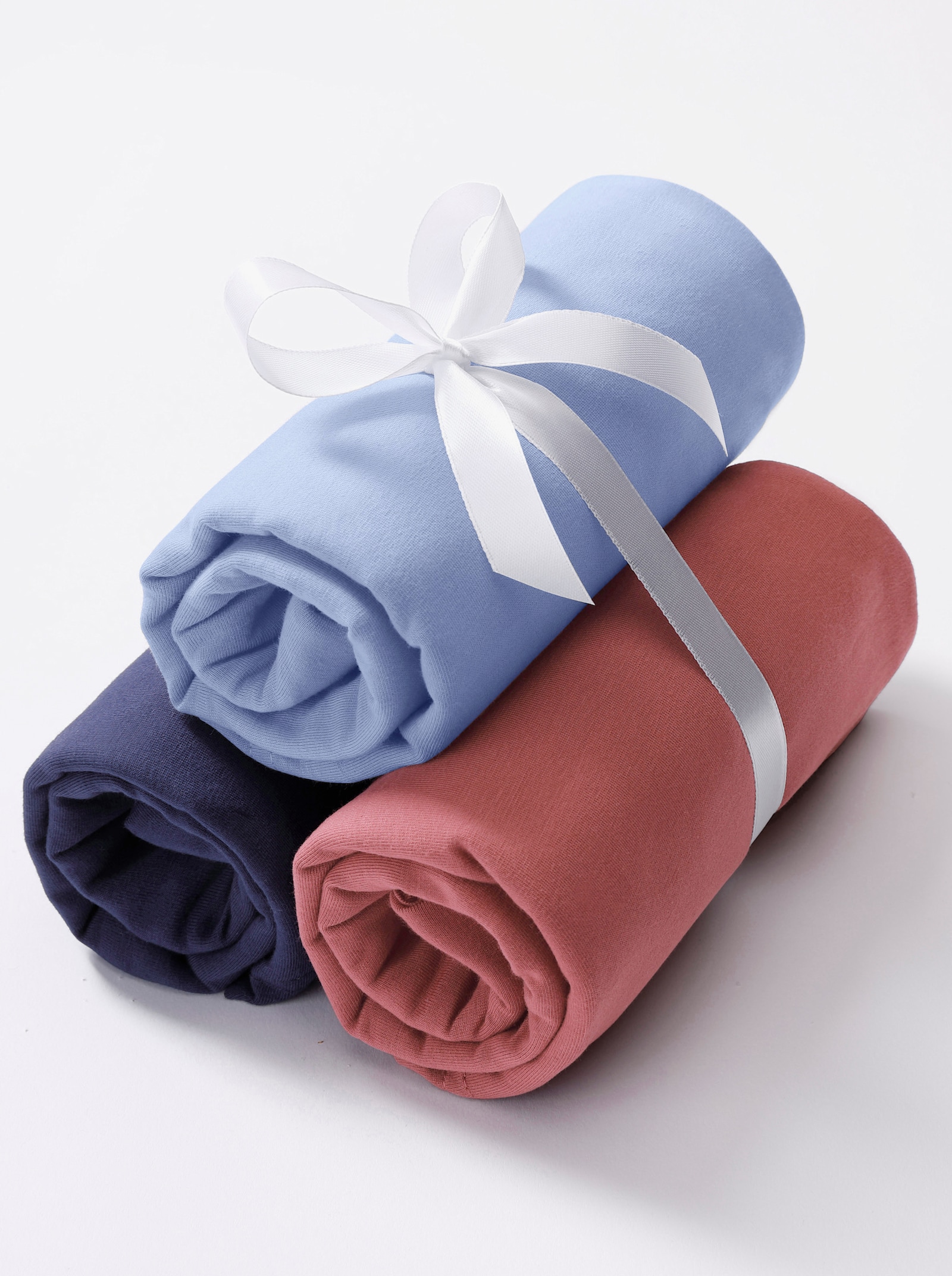 wäschepur Achseltop mit breiten Trägern - bleu + marine + bordeaux