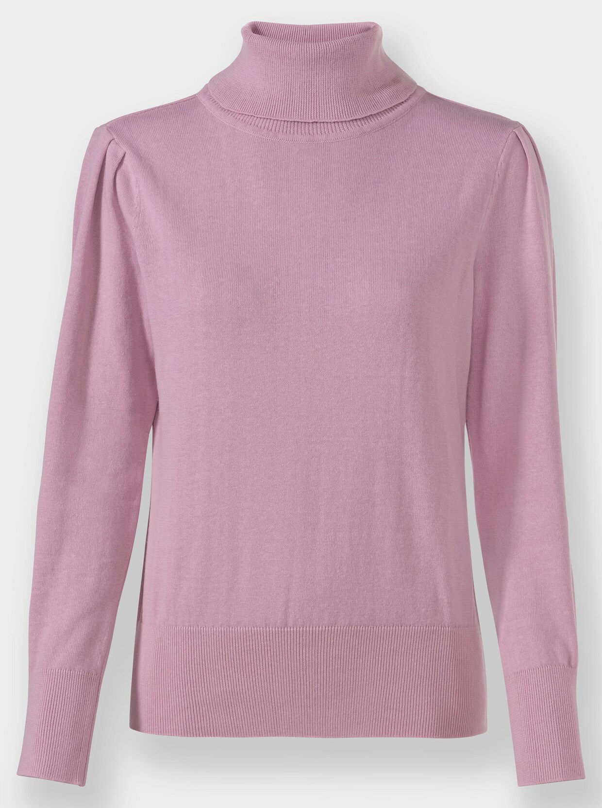 Rolkraagtrui - roze