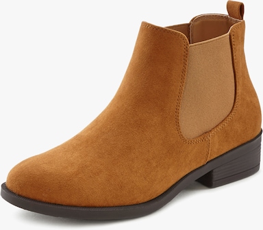 LASCANA Chelseaboots - camelfarben