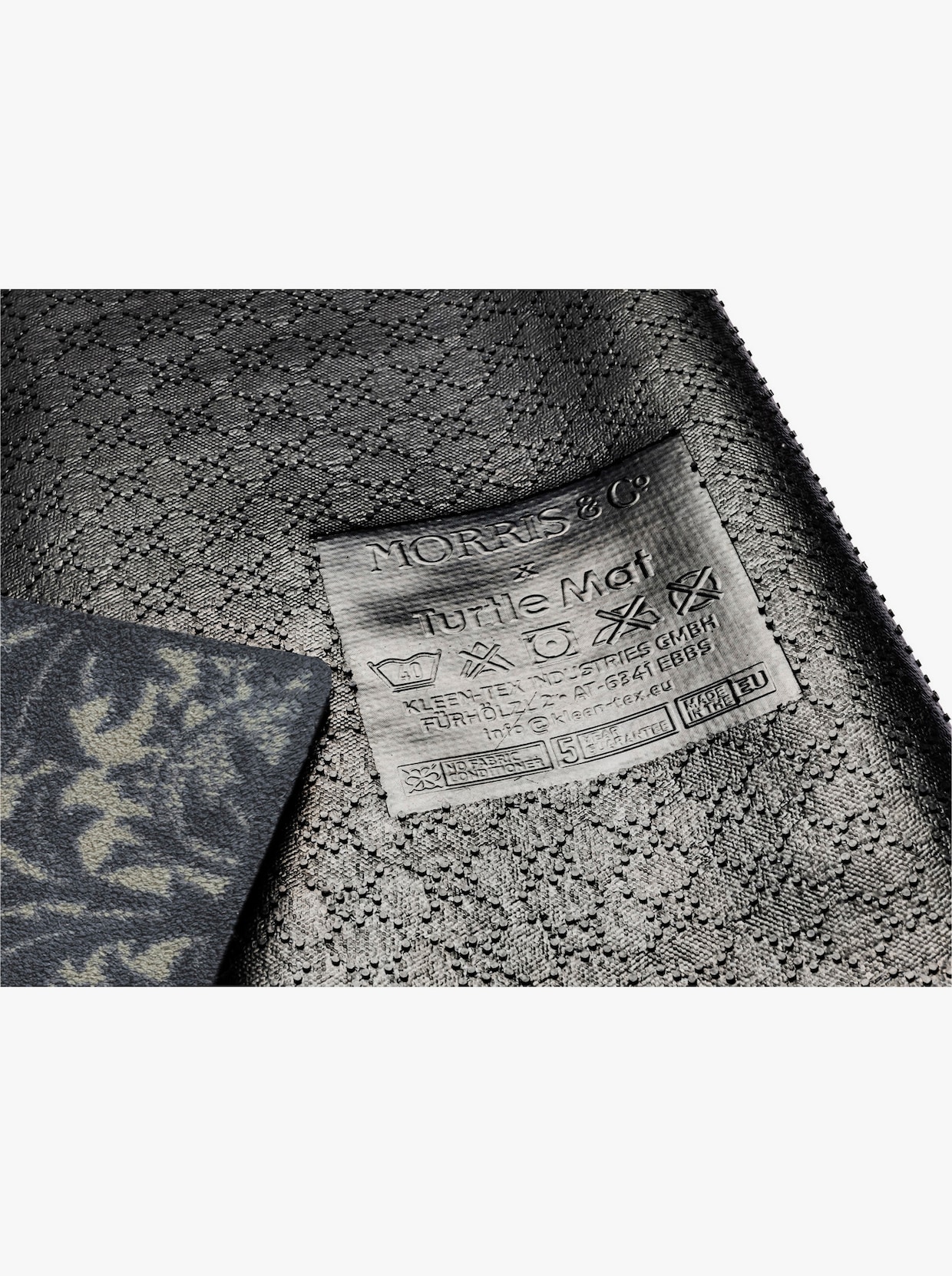 Turtle Mat Fußmatte - blau-beige