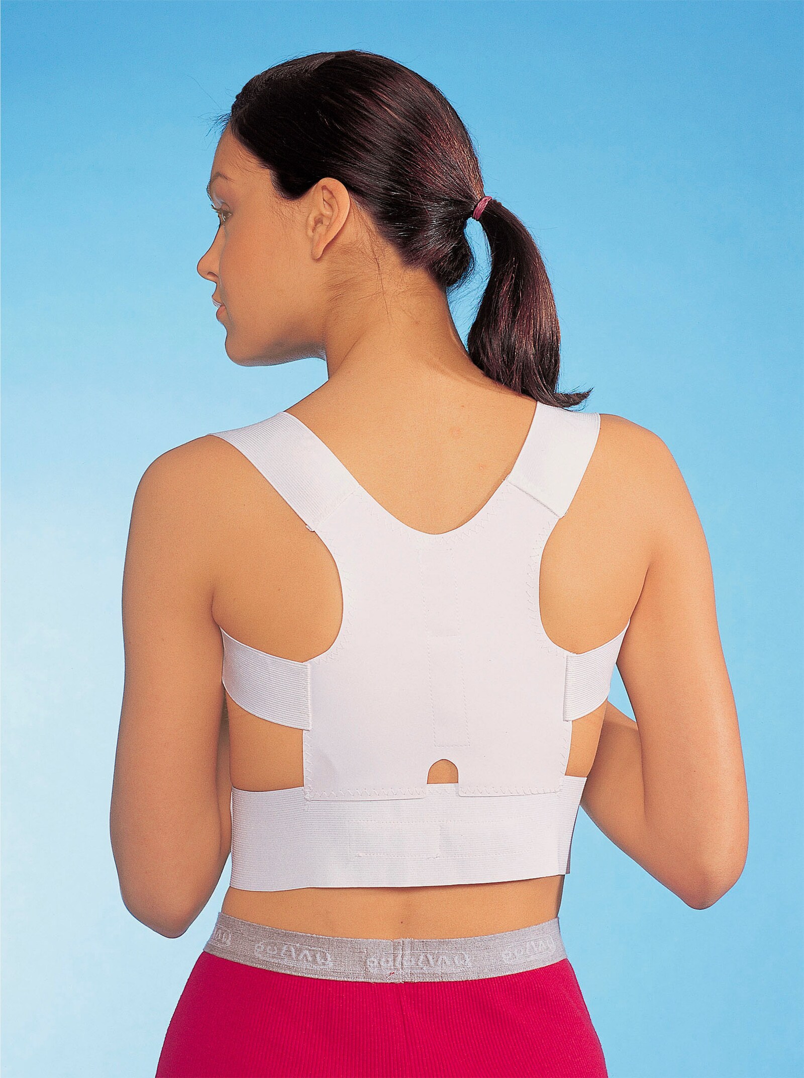 Podpěra zad - bílá