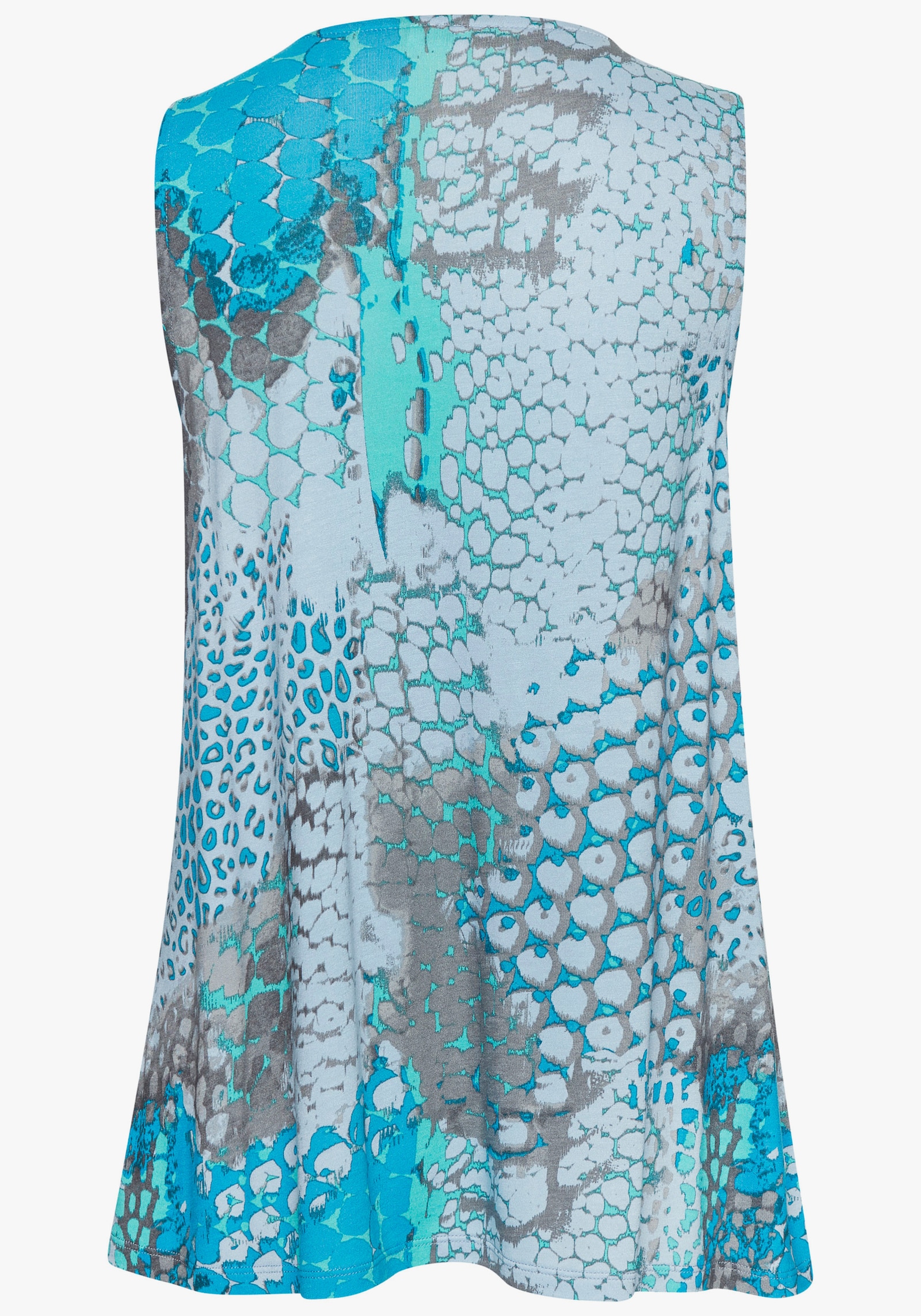 Buffalo Strandtop - blau bedruckt