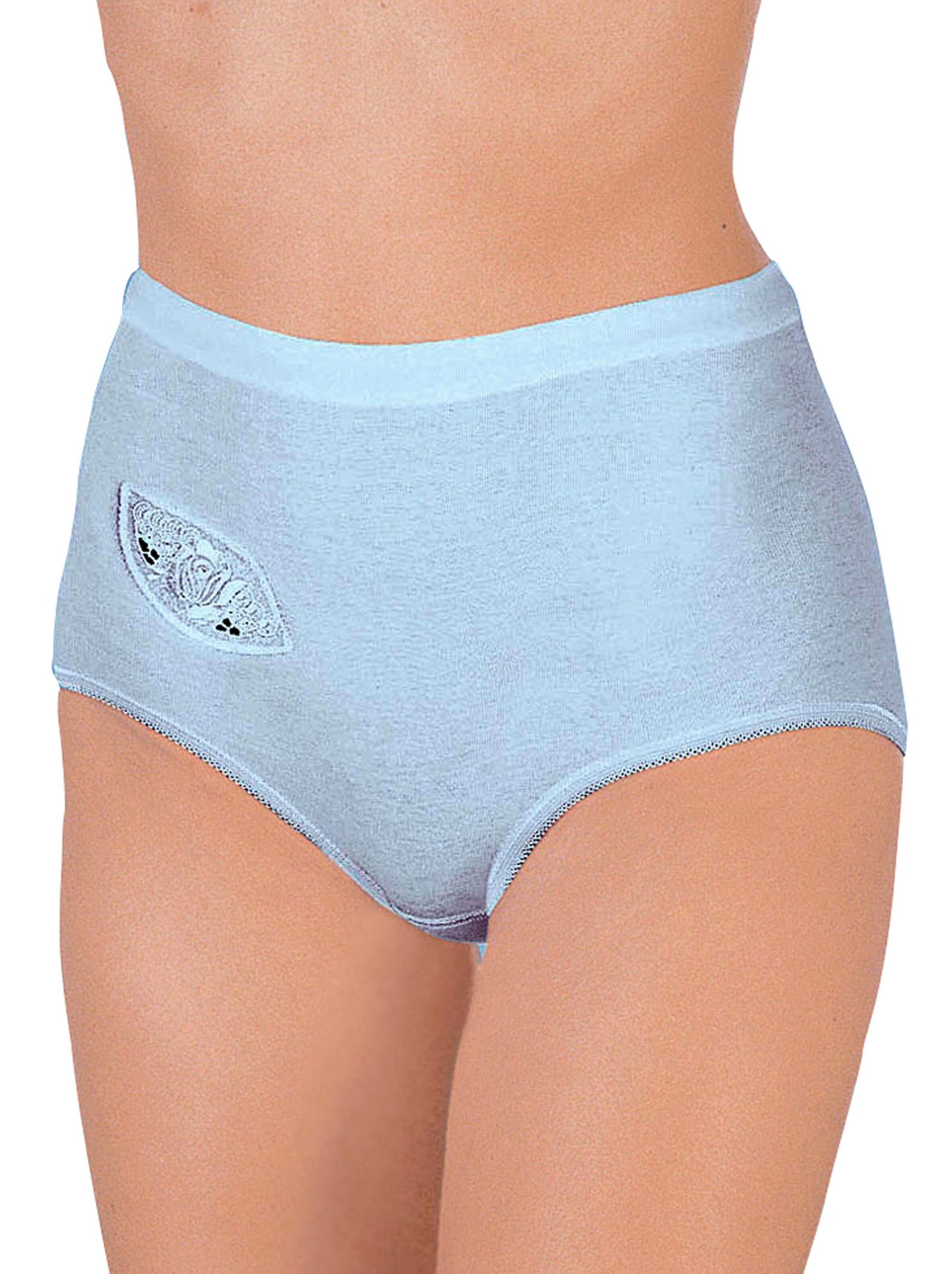 Taillenslip - bleu + rosé