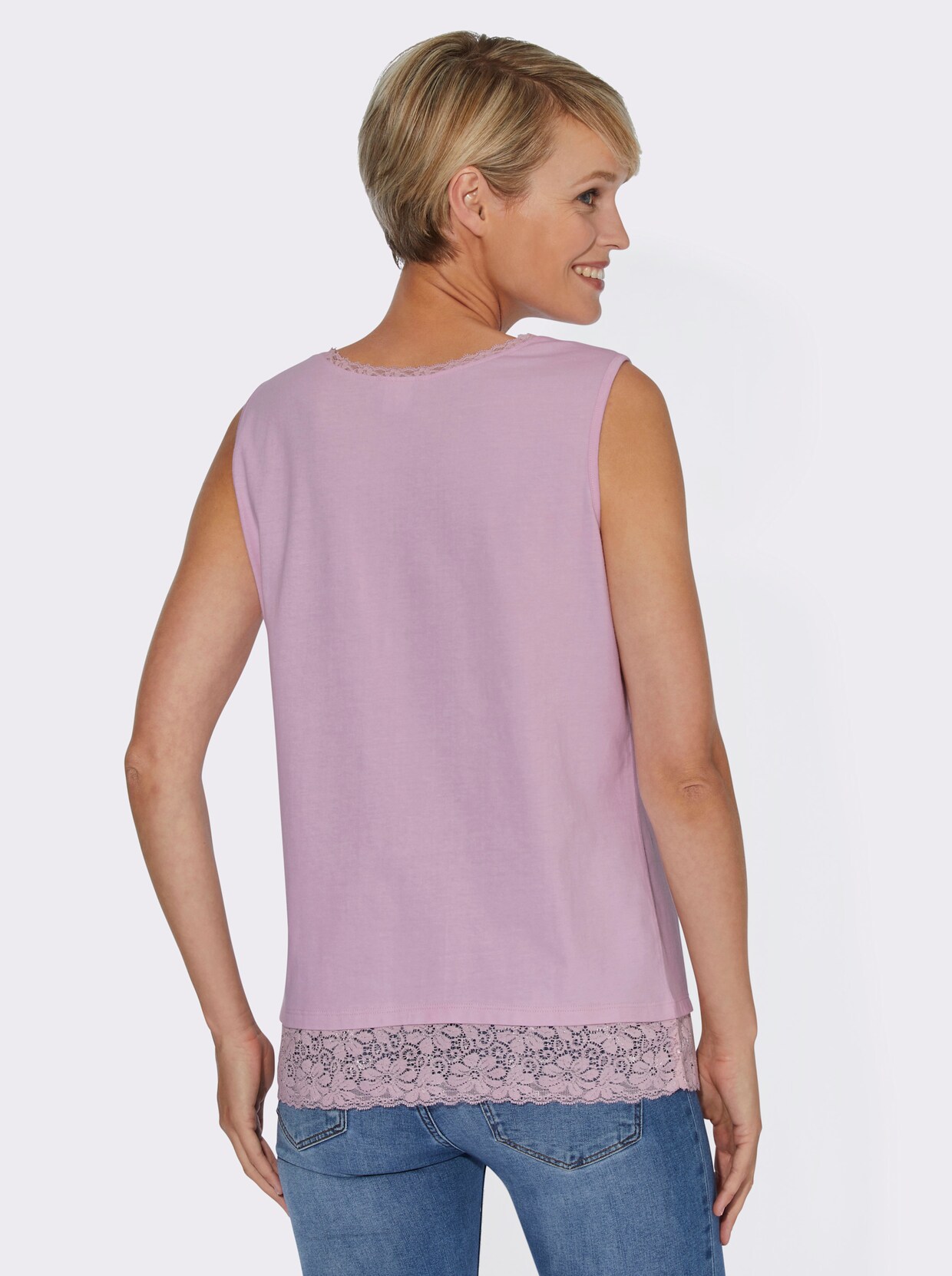 Shirttop - roze