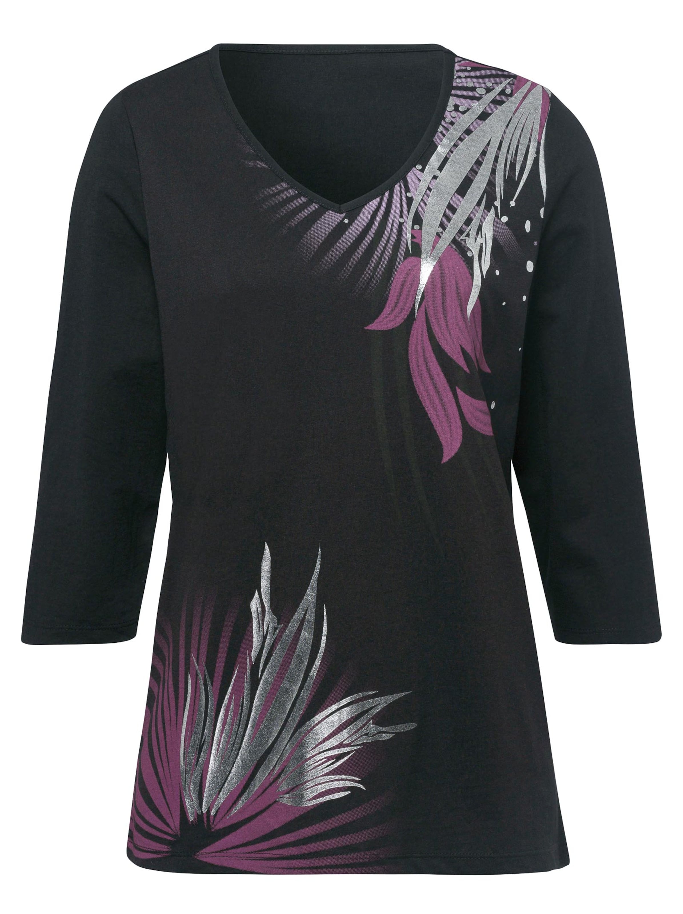 Shirt - schwarz-bedruckt