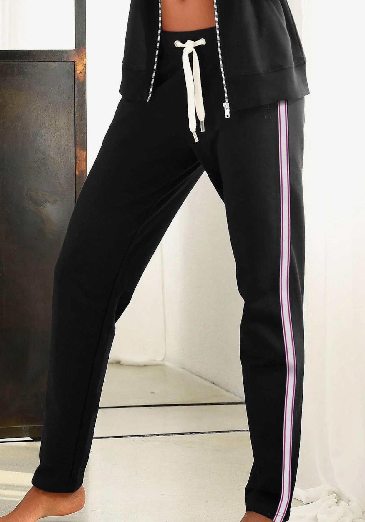 H.I.S Homewearhose - schwarz